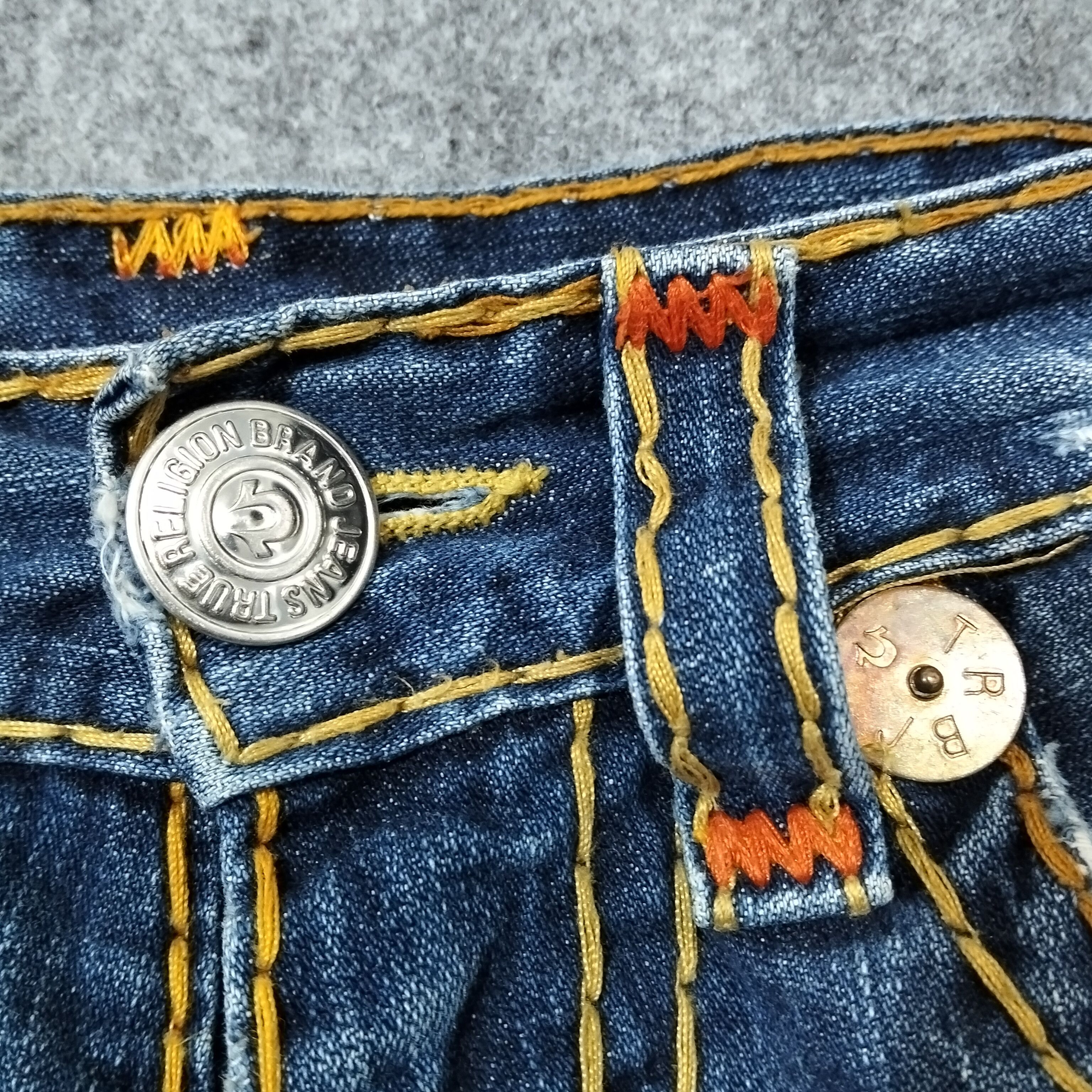 True Religion 🔥 True Religion Joey Super T Distressed Denim - Made in USA Size US 32 / EU 48 - 6 Thumbnail