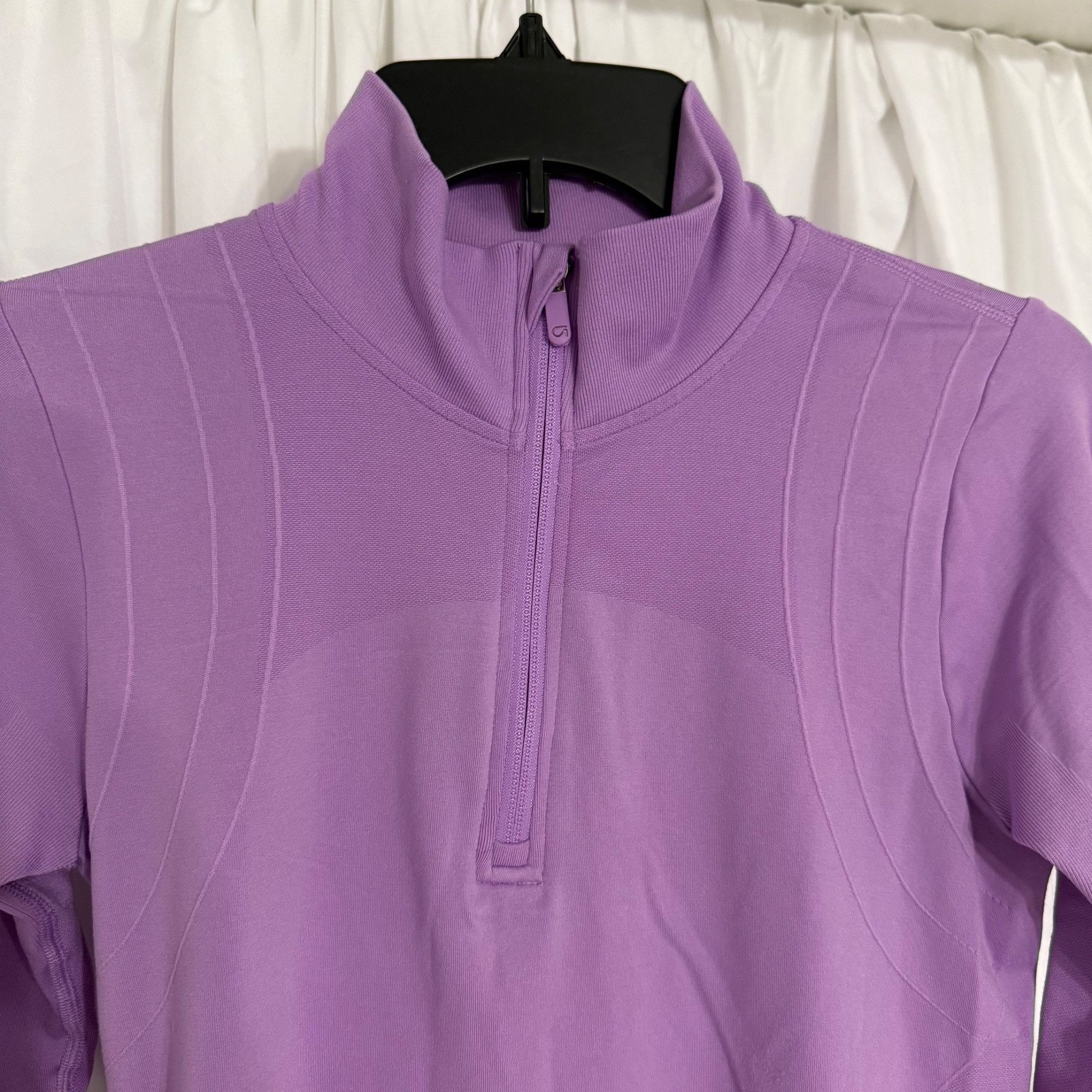 Other GapFit Lavender 1/4 Zip Pullover With Thumbholes Womens Smal Size S / US 4 / IT 40 - 2 Thumbnail