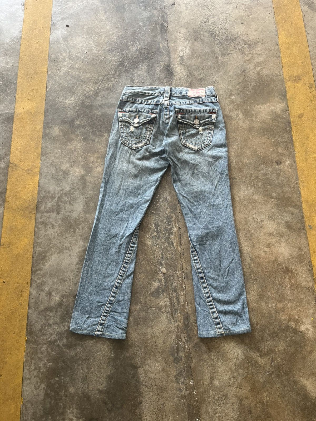 True Religion True Religion Woman Joey Flare Twisted seam flap pocket Size 30" / US 8 / IT 44 - 3 Thumbnail