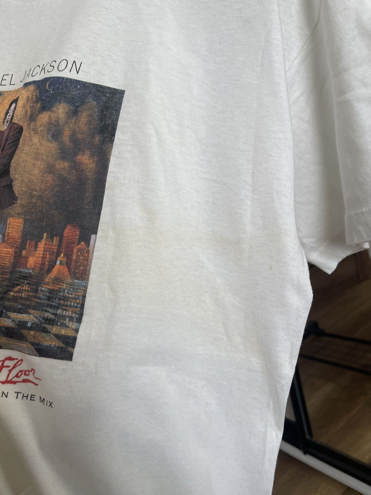 Michael Jackson Michael Jackson Blood On The Dance Floor Vintage T-Shirt 90s Size US L / EU 52-54 / 3 - 13 Thumbnail
