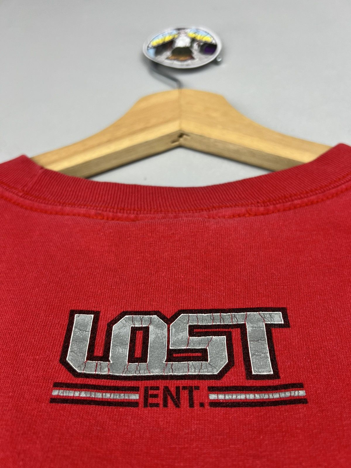 Lost Enterprises Lost Enterprises Gun Shot Logo Red T Shirt Size US M / EU 48-50 / 2 - 6 Thumbnail