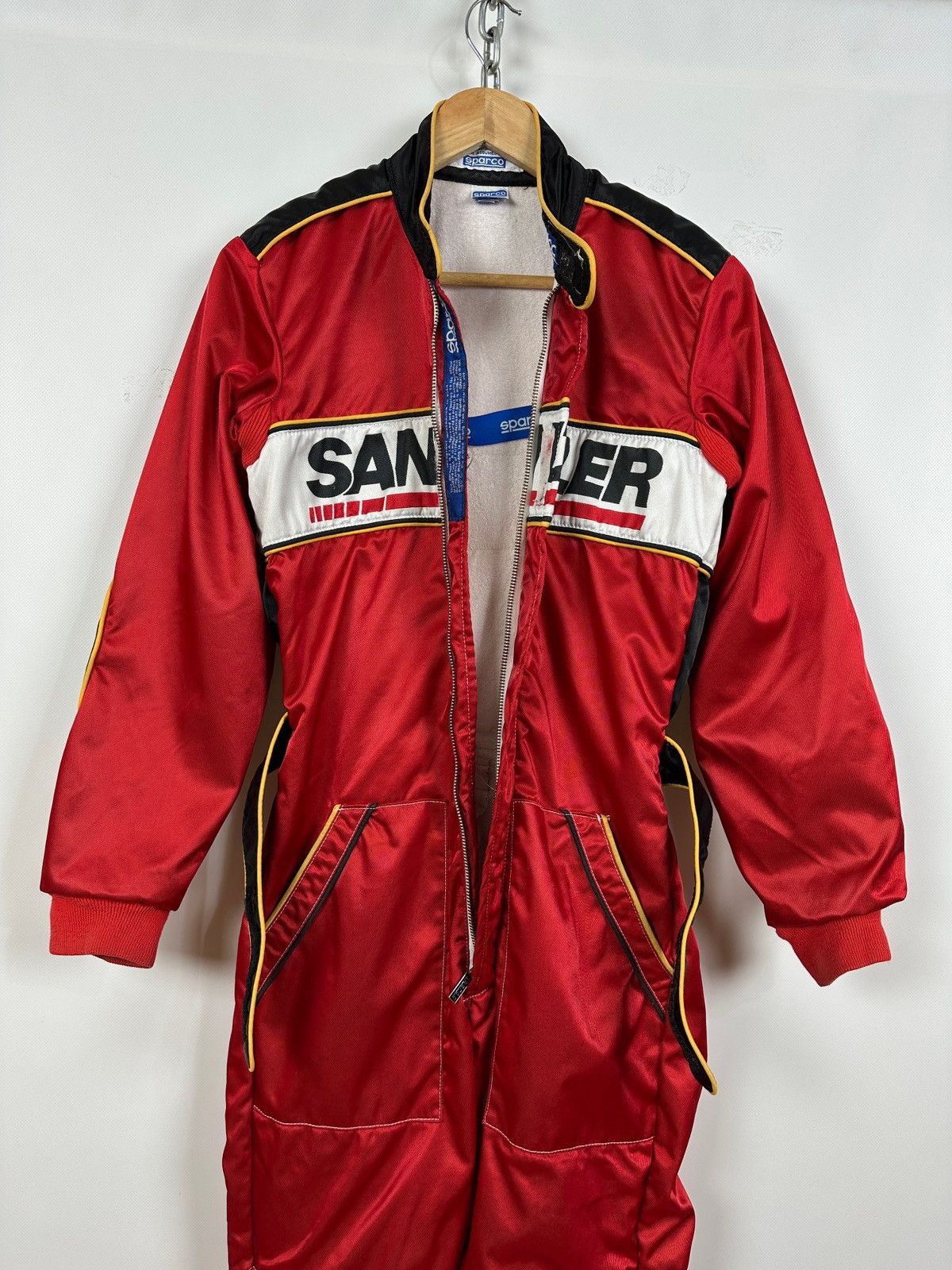 Formula 1 Vintage Sparco Sandtler Rare Racing Overalls Suit Size US 32 / EU 48 - 5 Thumbnail