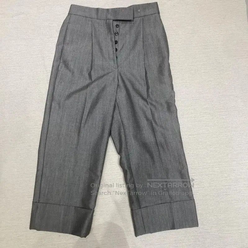Thom Browne Thom Browne Gray Women's Casual Pants . Size 26" / US 2 / IT 38 - 1 Thumbnail