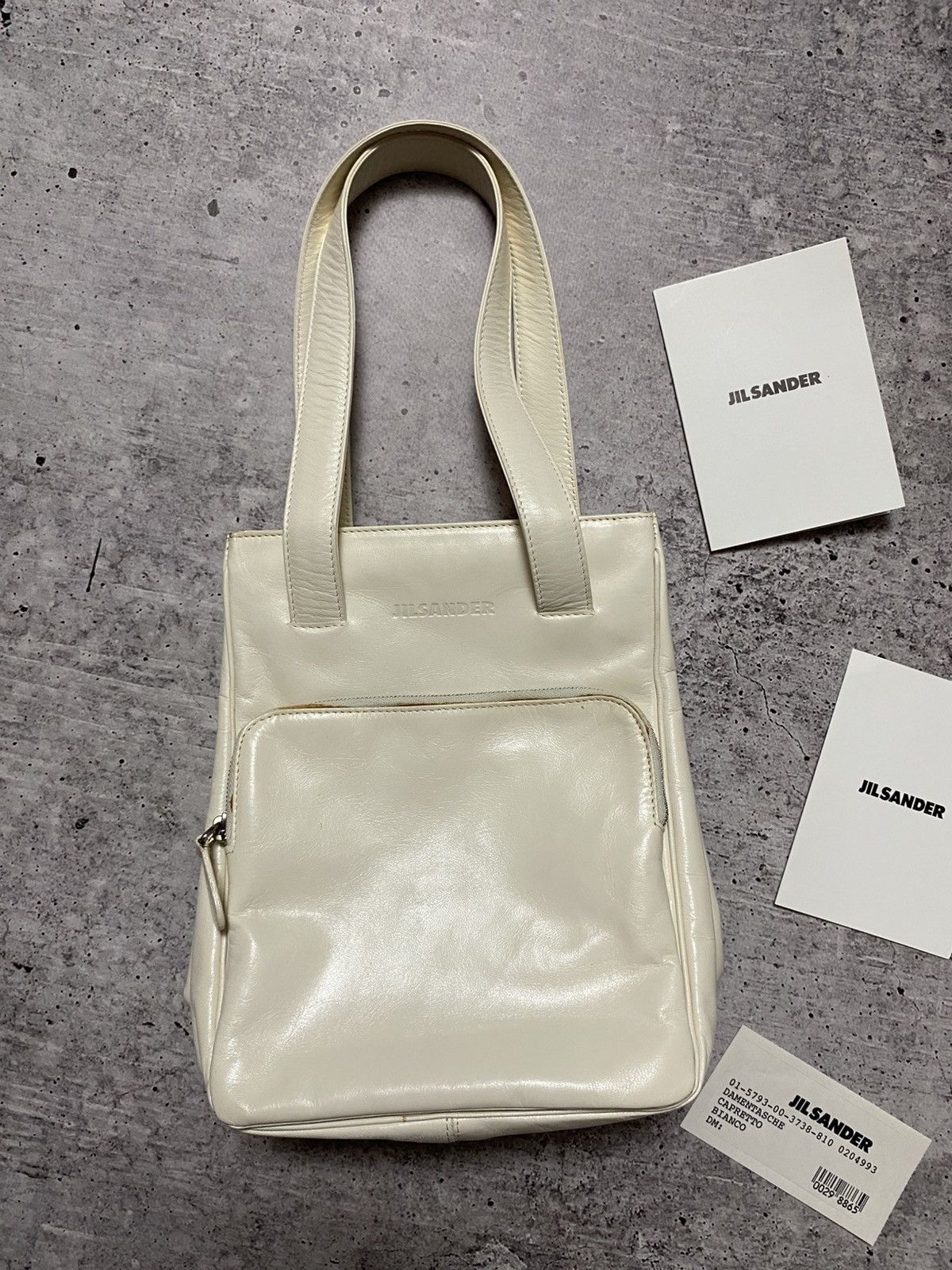 Jil Sander Jil Sander Mini Leather Hand Bag Size ONE SIZE - 2 Thumbnail