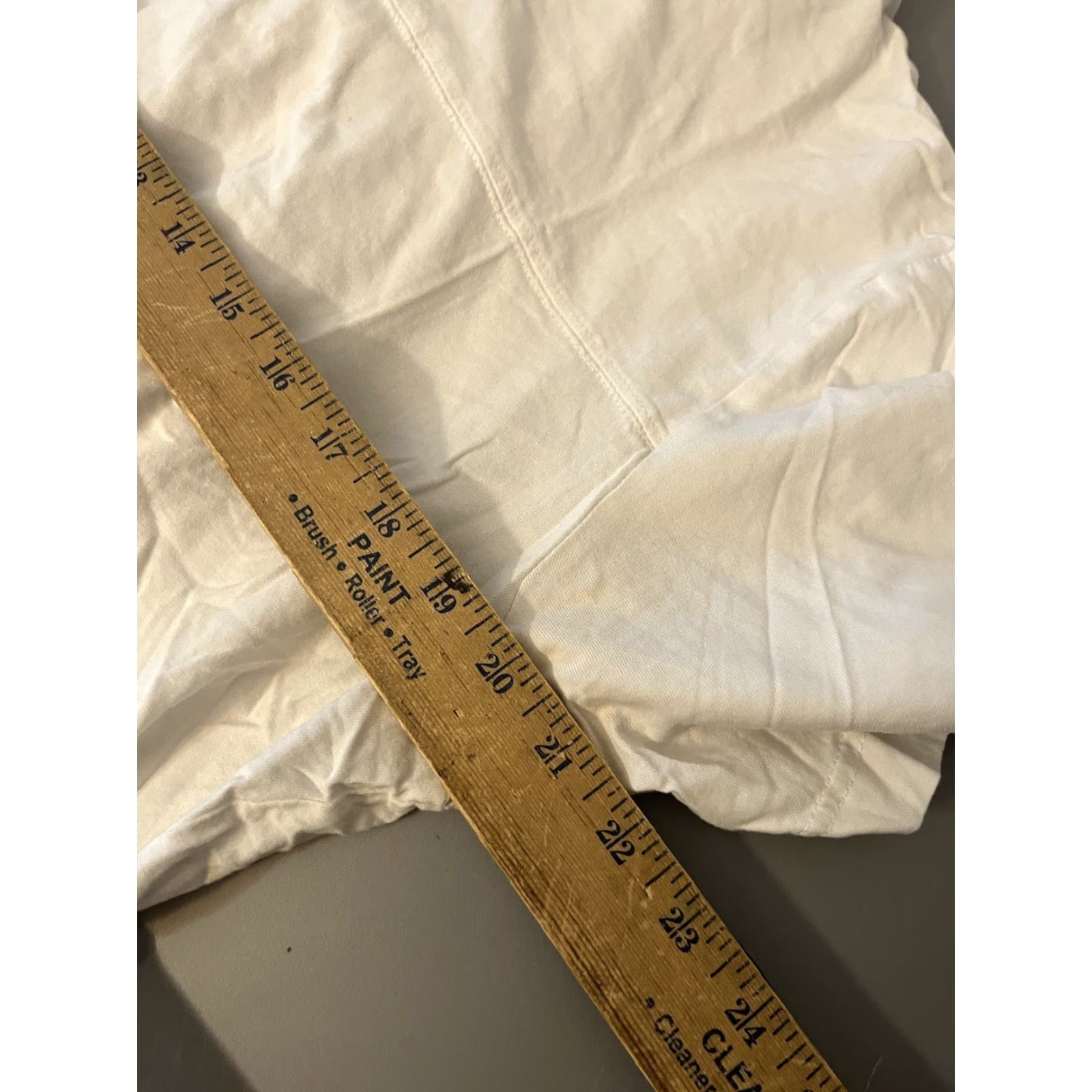 H&M H&M Solid T-Shirt 100% Cotton White Men's Size S Size US S / EU 44-46 / 1 - 5 Thumbnail