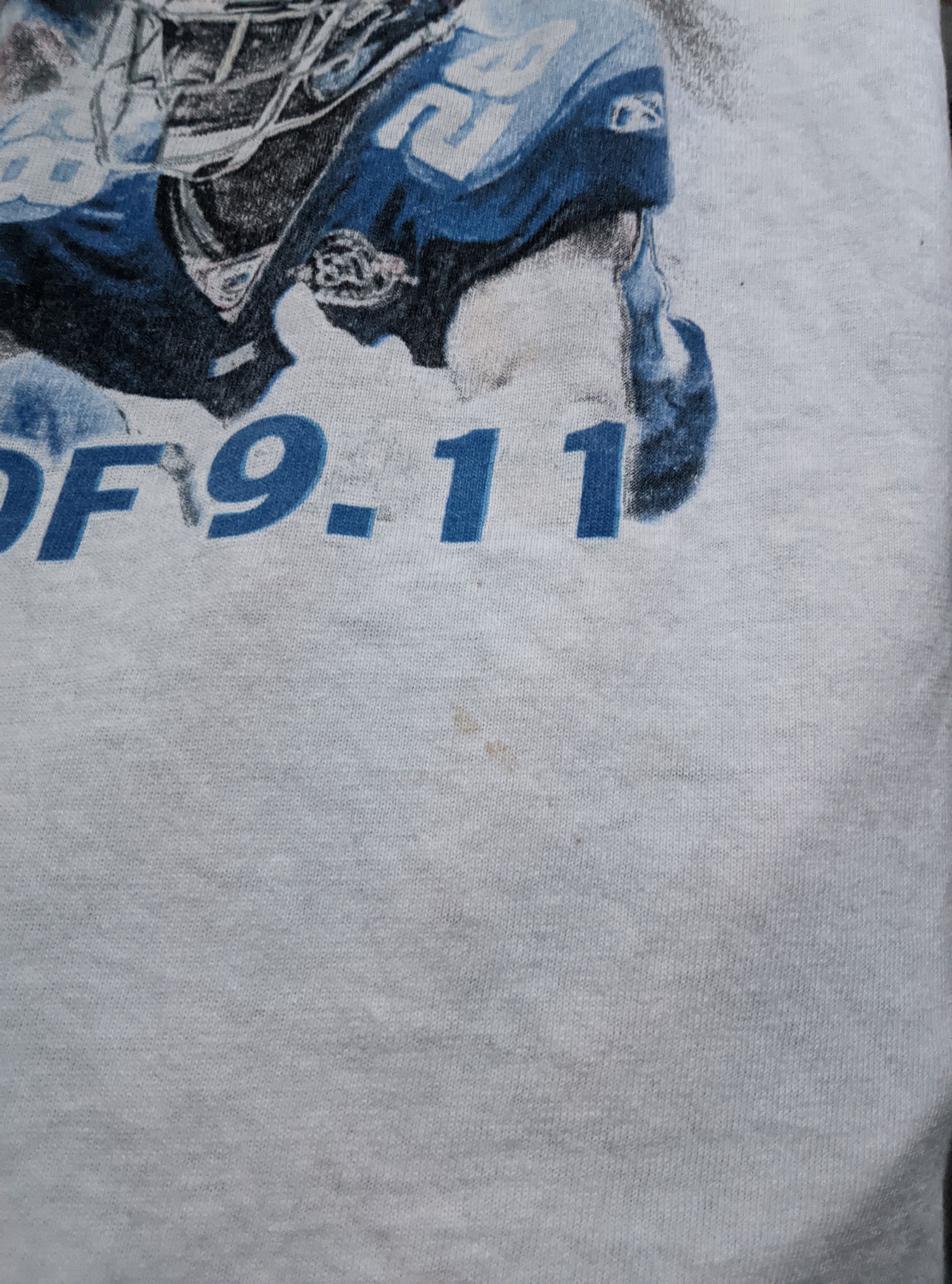 NFL Vintage 2005 new york giants nfl 9/11 memorial t shirt Size US XL / EU 56 / 4 - 8 Thumbnail