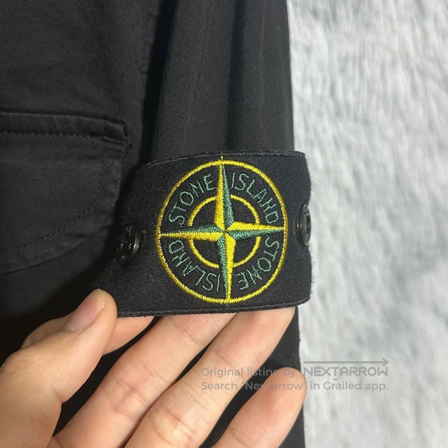 Stone Island stone island double pocket work jacket black. Size US M / EU 48-50 / 2 - 4 Thumbnail