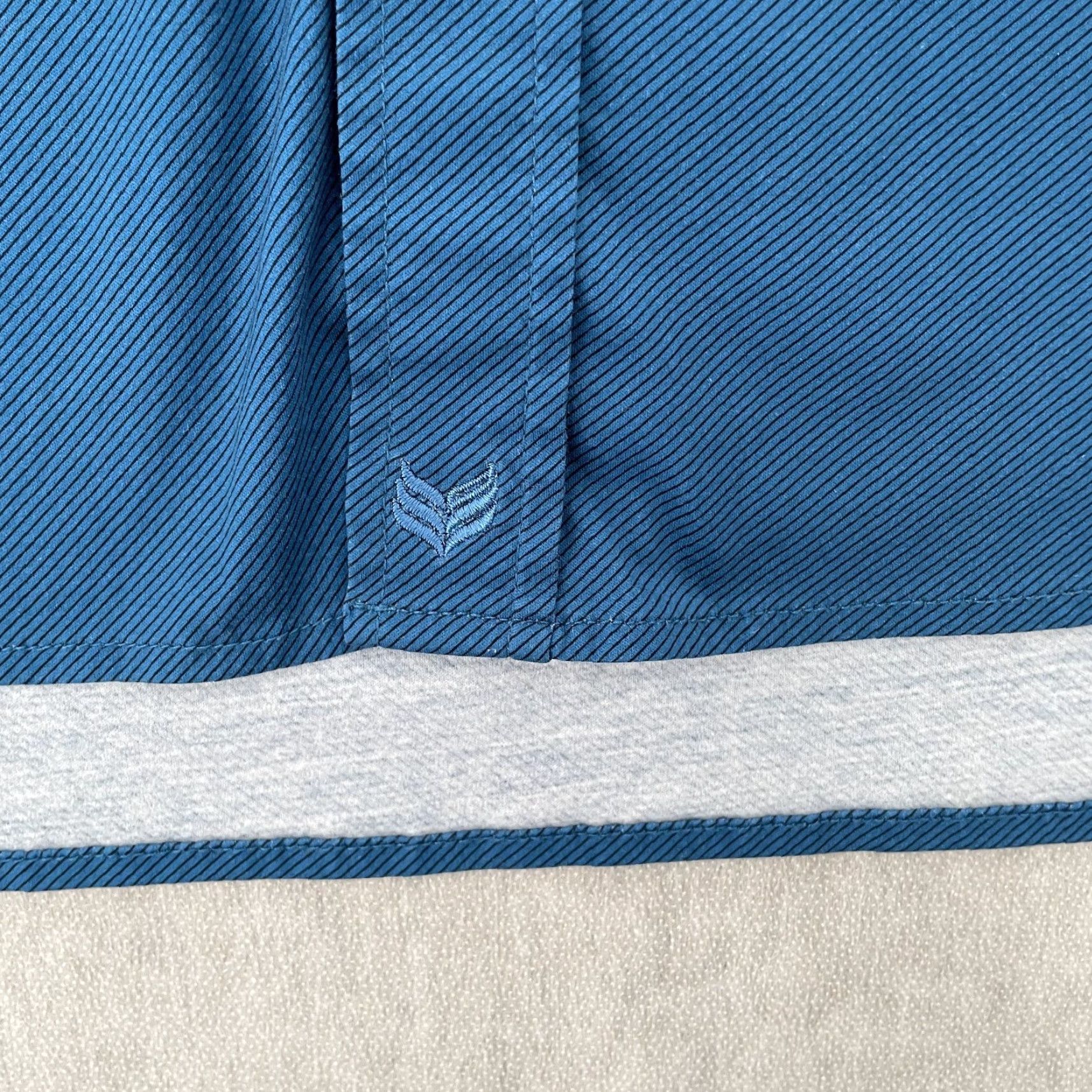 Buttero VINTAGE Butter Cloth Shirt Men Long Sleeve Button-Up Casual 3XL Blue Cotton Size US XXL / EU 58 / 5 - 6 Thumbnail