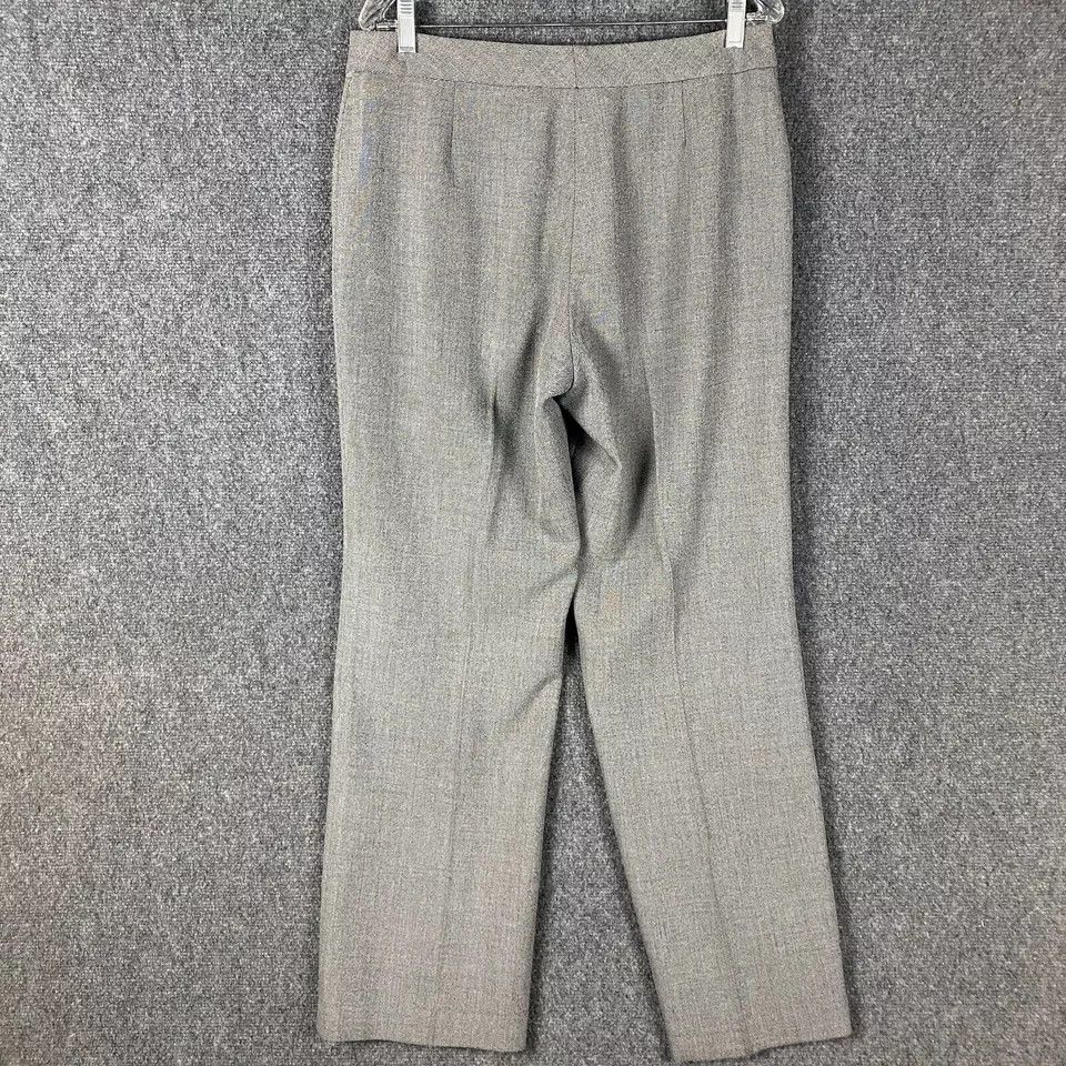 Kasper Kasper Classics Suit Pants Women's Size 10 Gray Adults Size 32" / US 10 / IT 46 - 6 Thumbnail