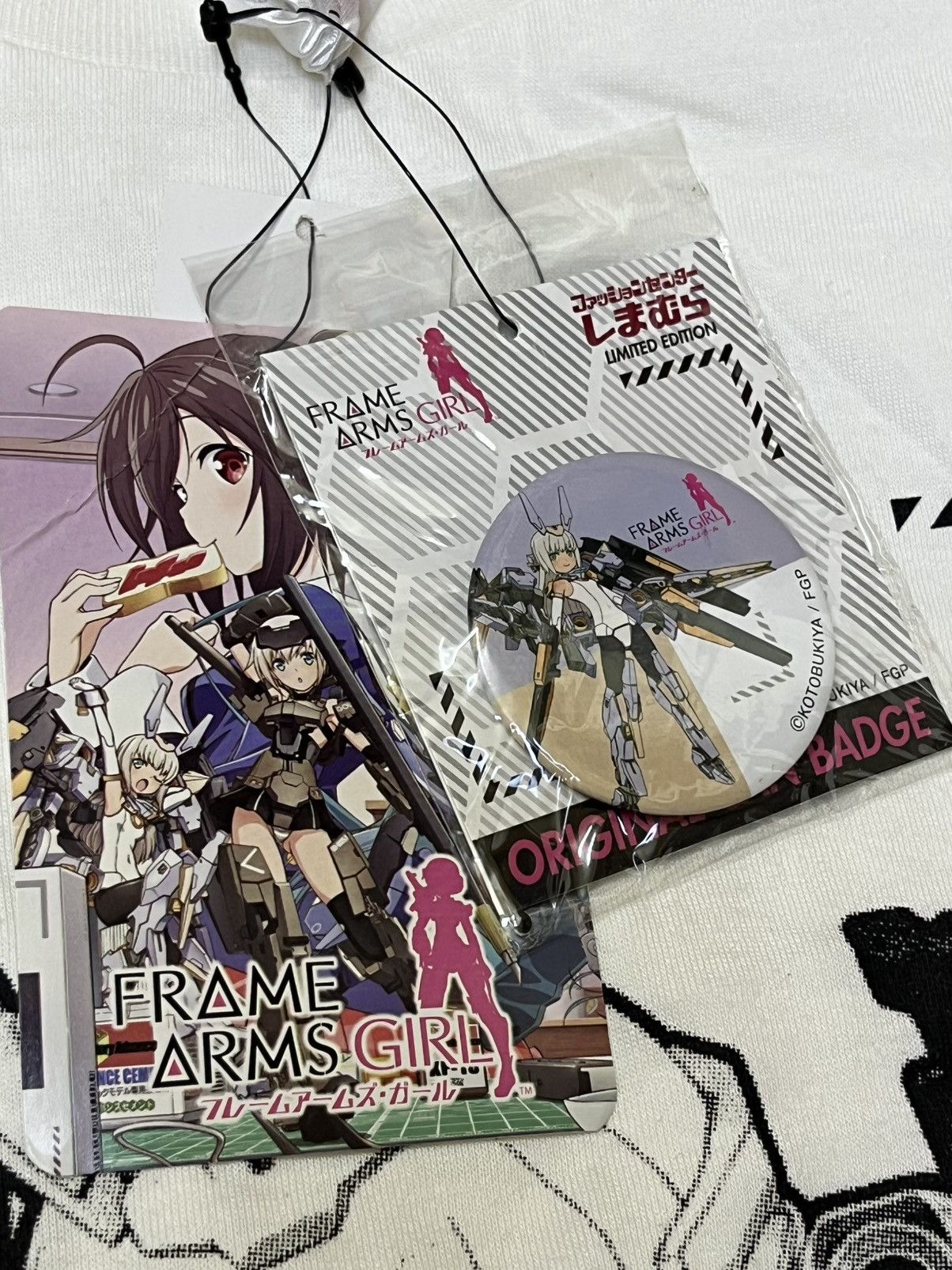 Anime NWT🔥Japanese anime FRAME ARMS GIRL @kotobukiya l/s t shirts Size US M / EU 48-50 / 2 - 8 Thumbnail