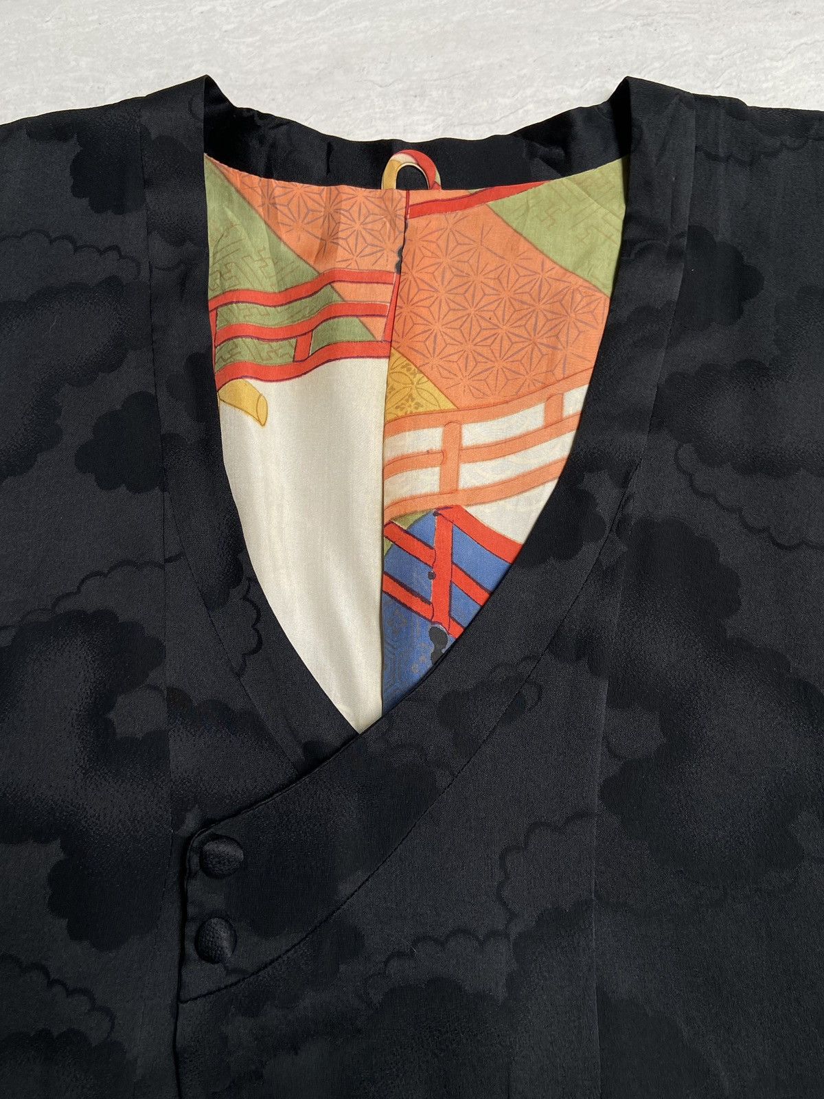 Designer × Japanese Brand Japanese Brand Black Tank Kimono Size US L / EU 52-54 / 3 - 4 Thumbnail