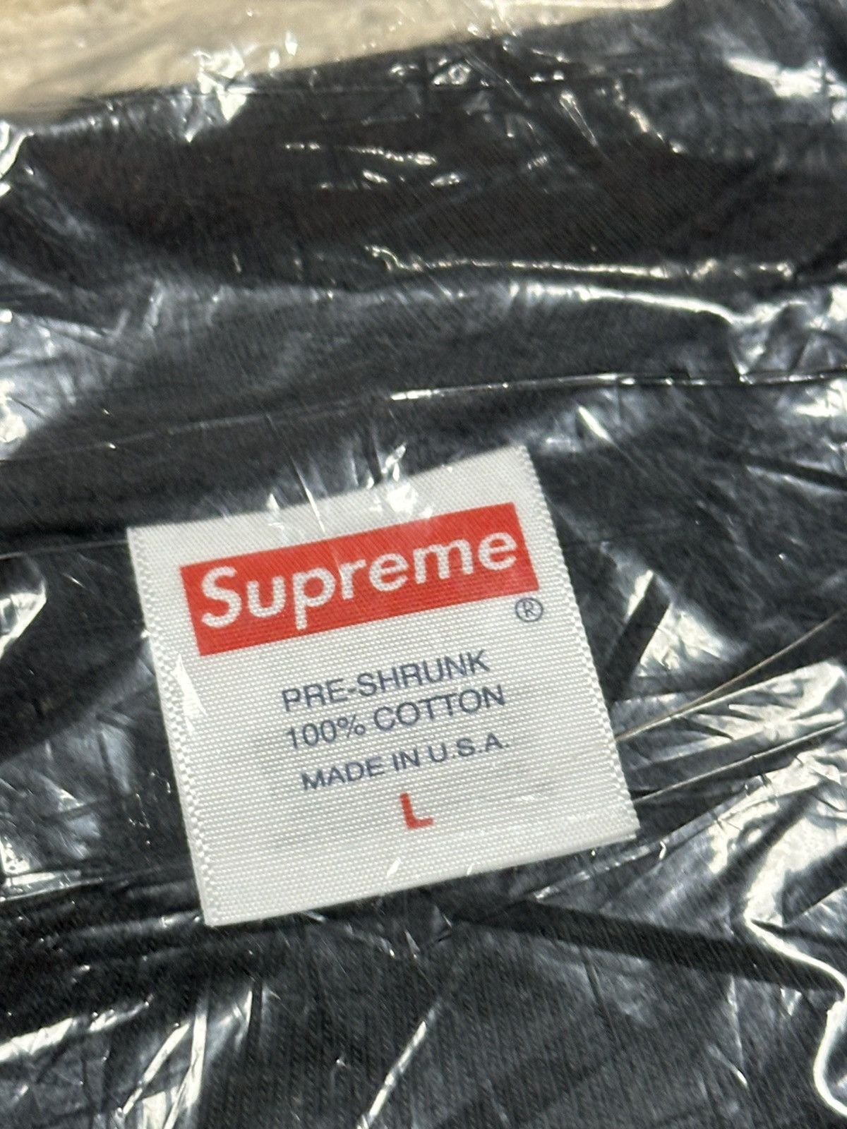 Supreme Supreme Stencil Tee - Black - L - FW23 Size US L / EU 52-54 / 3 - 5 Thumbnail