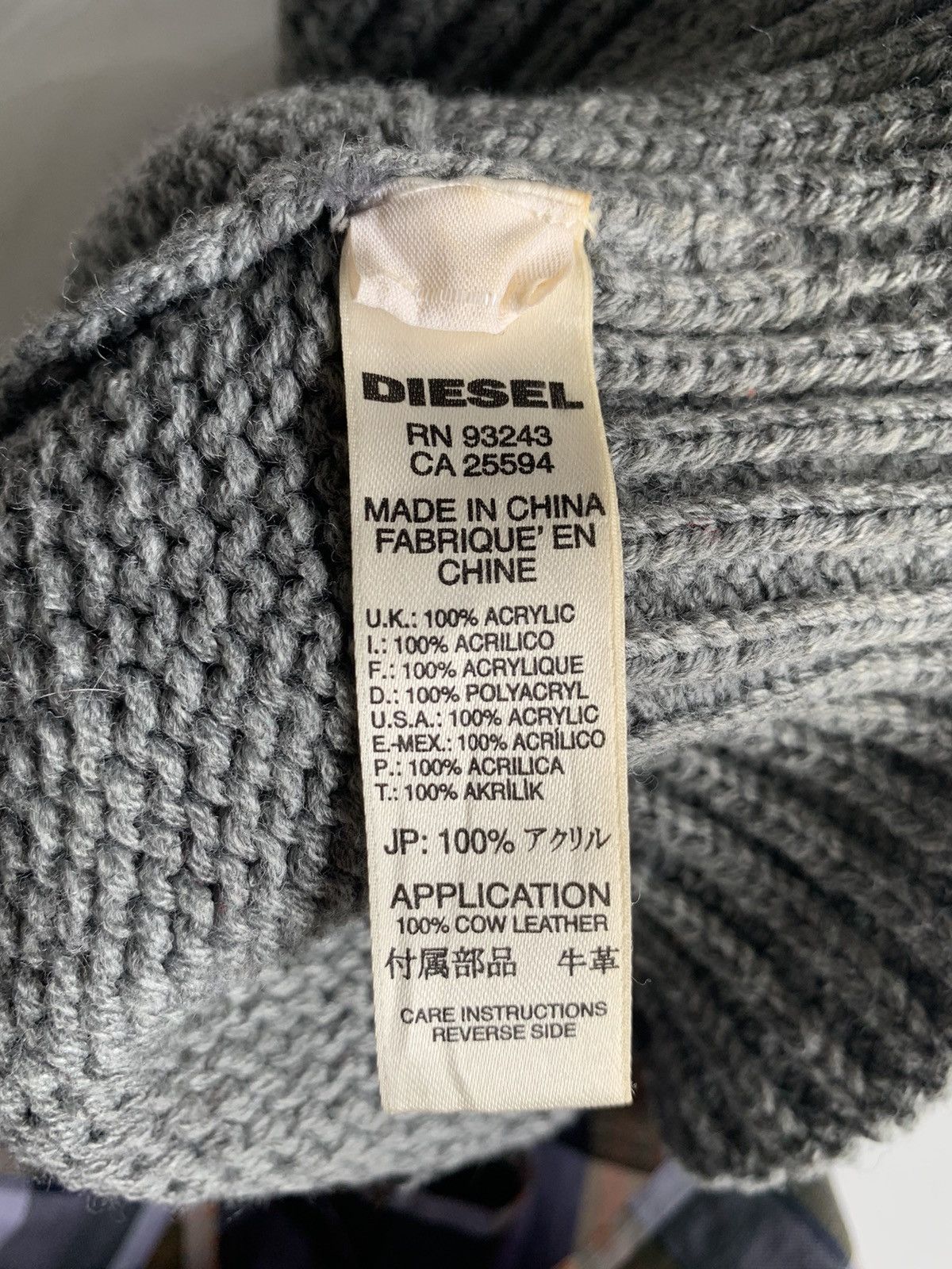 Diesel Bundle Diesel Harry Rare Beanie Hats Size ONE SIZE - 22 Thumbnail