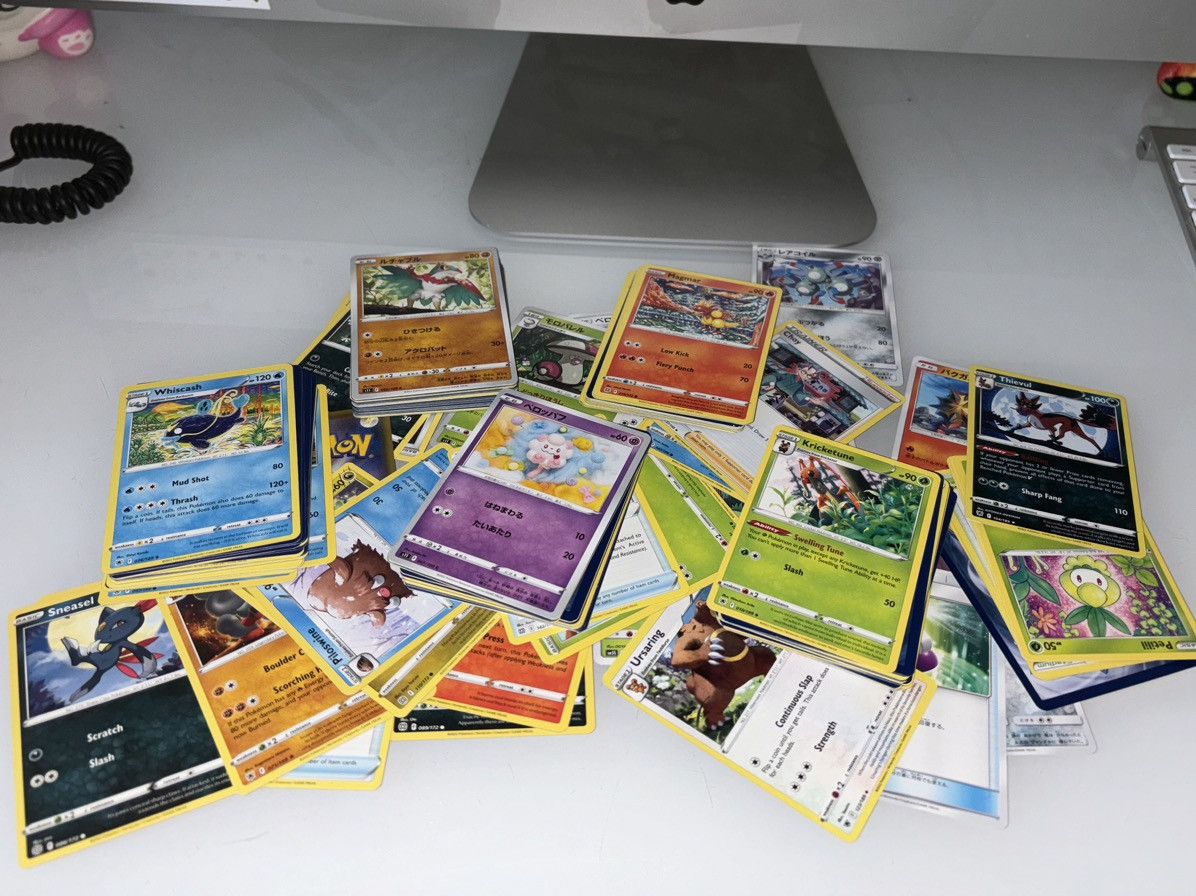 Vintage Stack Of Random Pokémon Cards, Rare Cool Cards Included Size ONE SIZE - 1 Thumbnail