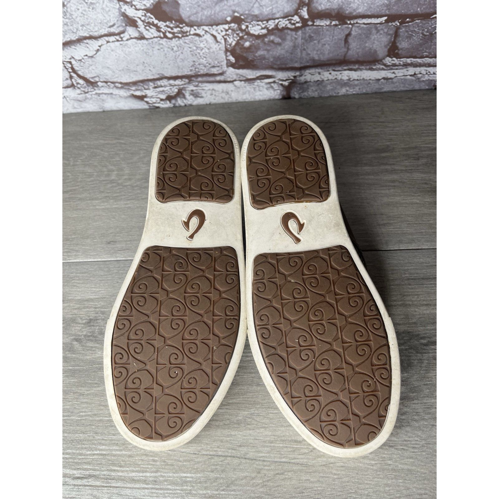 Olukai OluKai Pehuea Slip On Loafers Clay Brown Mesh Beach Shoes Wo Size US 6 / IT 36 - 7 Thumbnail