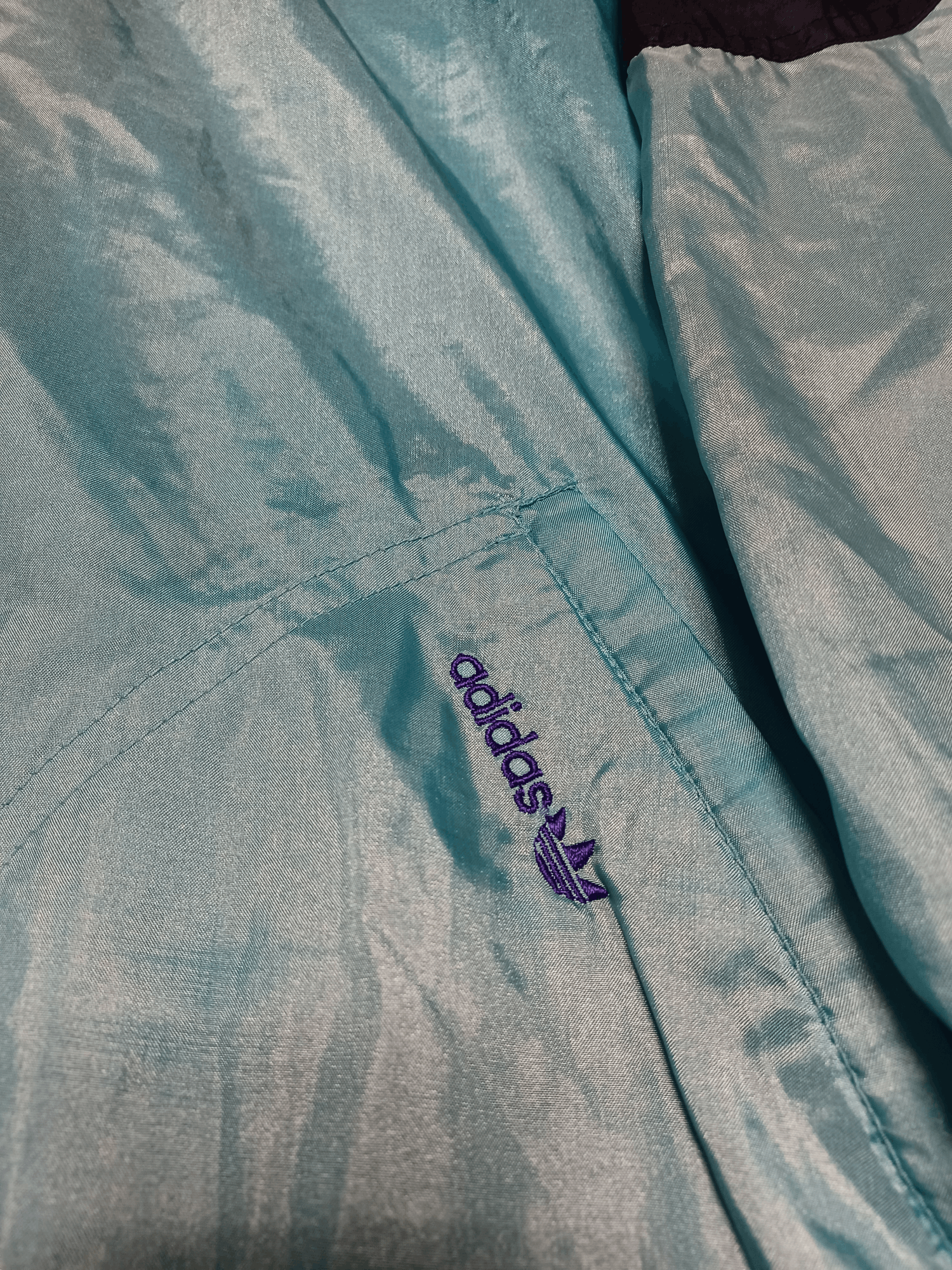 Adidas ADIDAS VINTAGE NYLON TRACKING JACKET SPORTSWEAR SOCCER Size US L / EU 52-54 / 3 - 3 Thumbnail