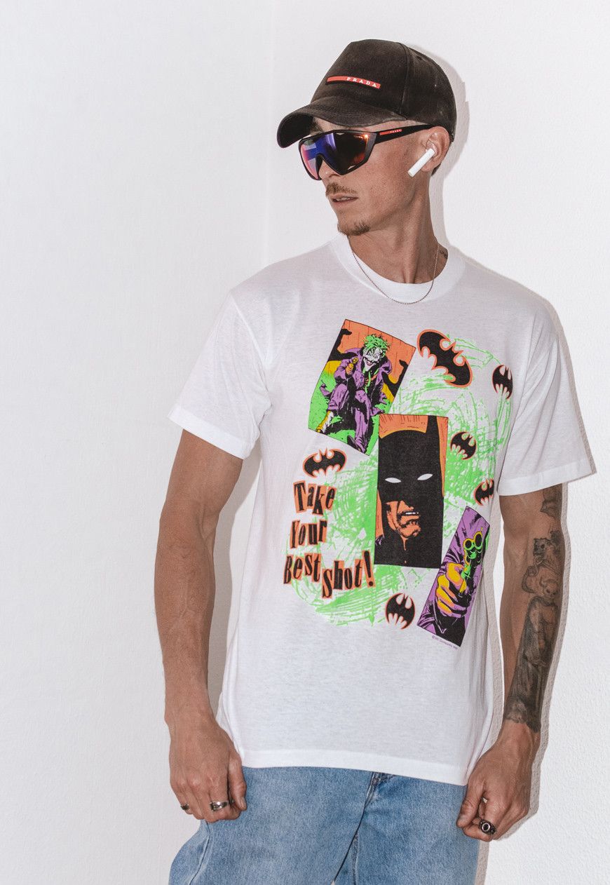 DC Comics Dc Comics Collector Vintage 80s Batman Tee - Cartoon Merch Size US M / EU 48-50 / 2 - 5 Thumbnail
