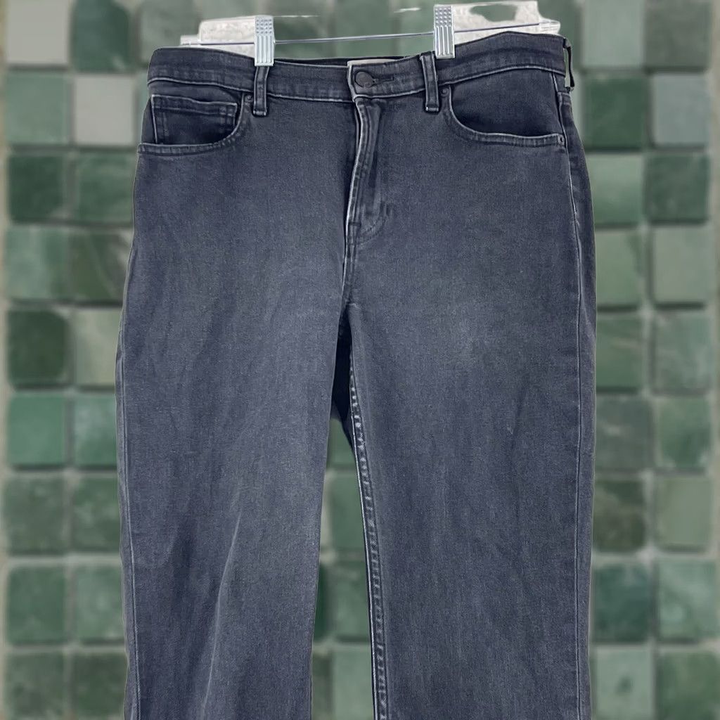 Everlane Everlane Jeans Womens 30 Black Denim Straight Leg Mid Rise Minimalist Casual Size 30" / US 8 / IT 44 - 1 Thumbnail