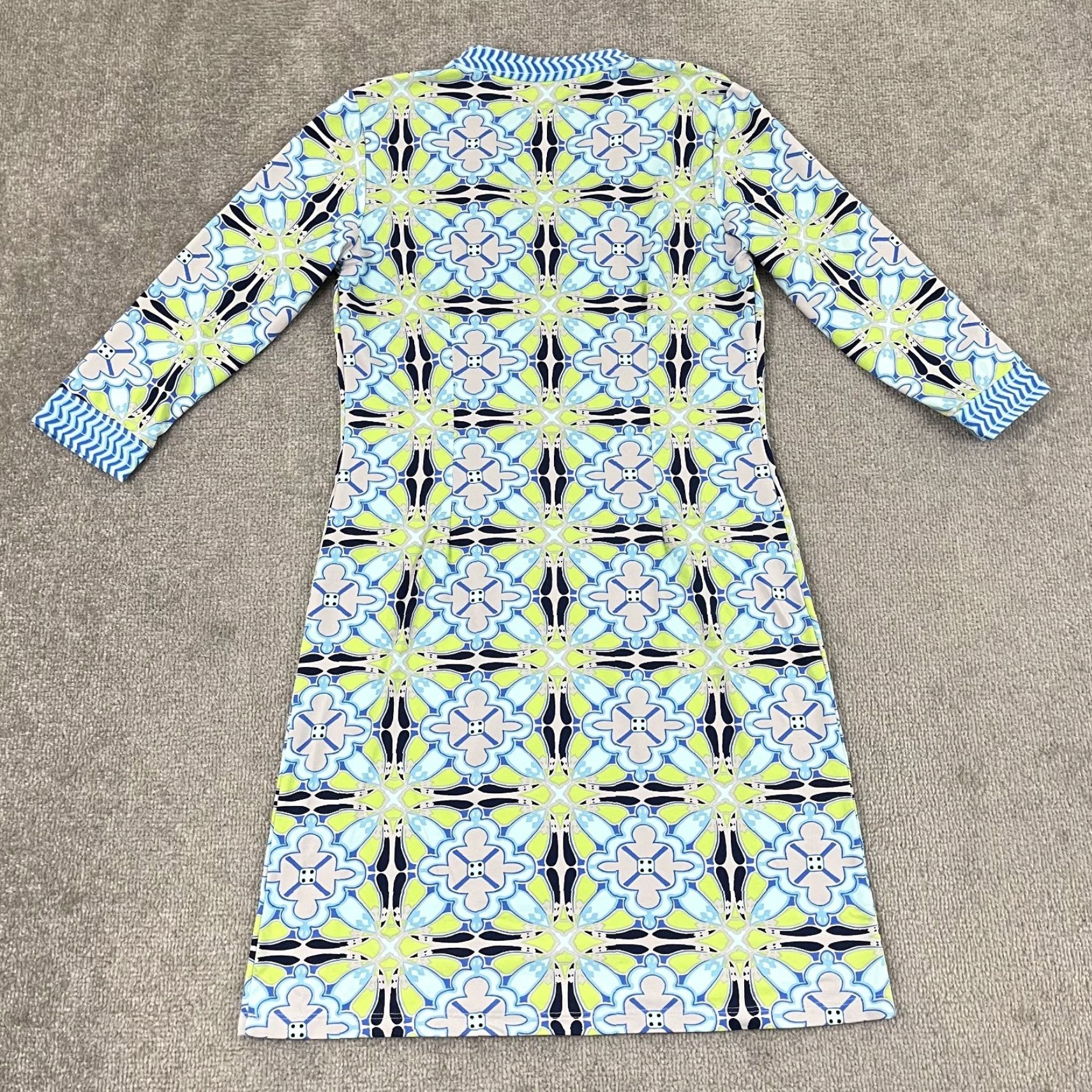 J.McLaughlin J. McLaughlin Sheath Dress Womens Small MultiColor Abstract Catalina Cloth Mini Size S / US 4 / IT 40 - 7 Thumbnail