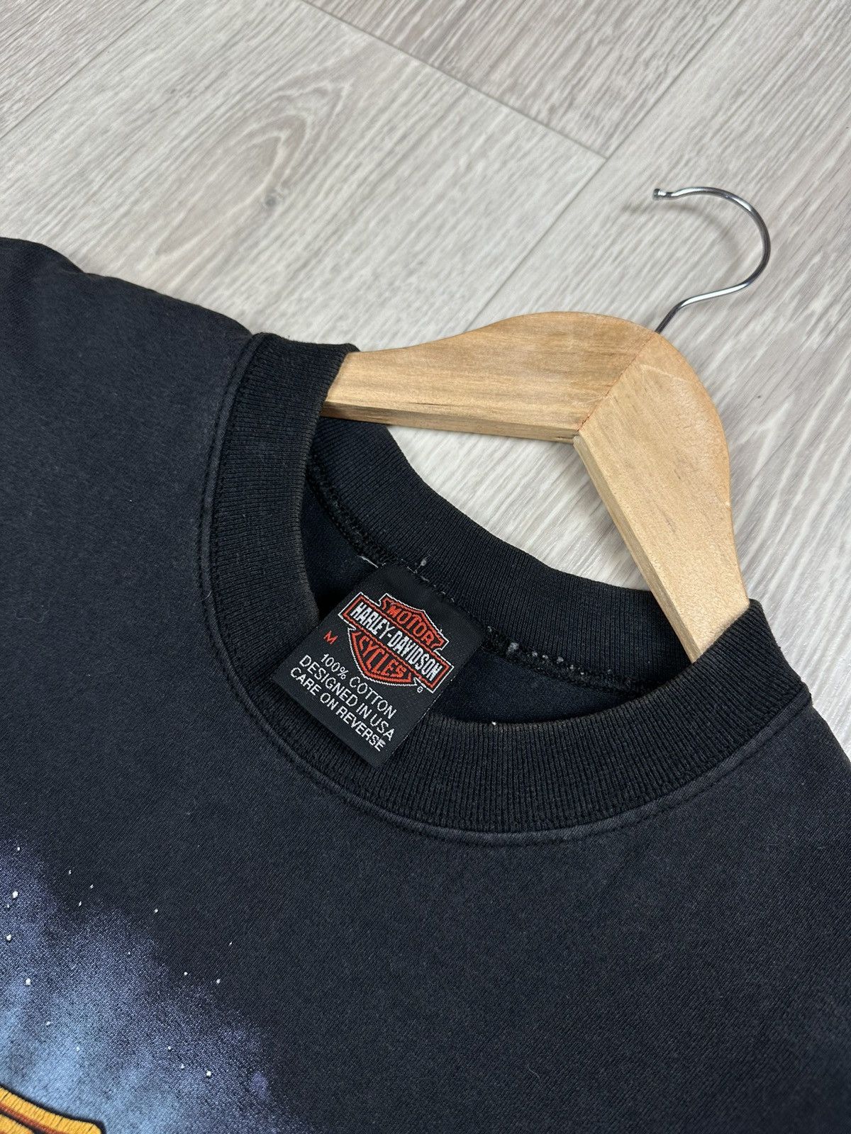 Harley Davidson Vintage Harley Davidson T-Shirt Black Bear 1995 Size US M / EU 48-50 / 2 - 4 Thumbnail