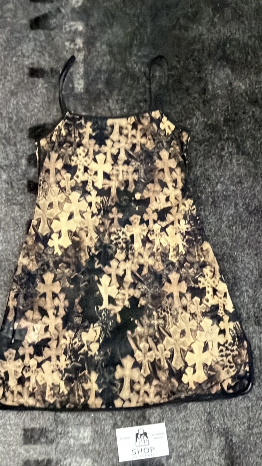 Chrome Hearts BRAND NEW CHROME HEARTS WATERFALL FLOODED CROSS MINIDRESS Size S / US 4 / IT 40 - 2 Thumbnail