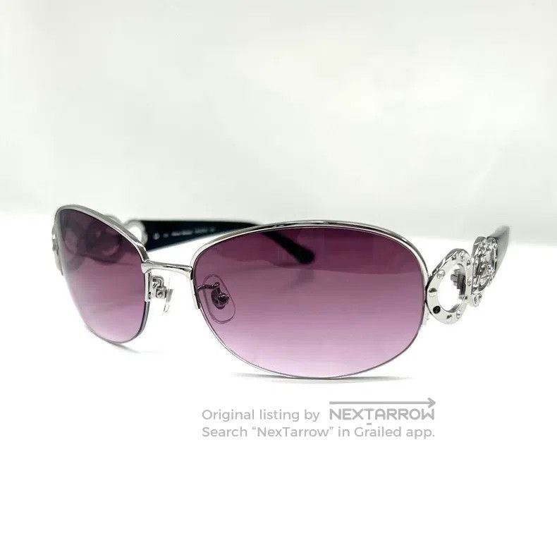 Vivienne Westwood Vivienne Westwood Rare Purple Iridescent, 3D Saturn Logo, Size ONE SIZE - 1 Thumbnail