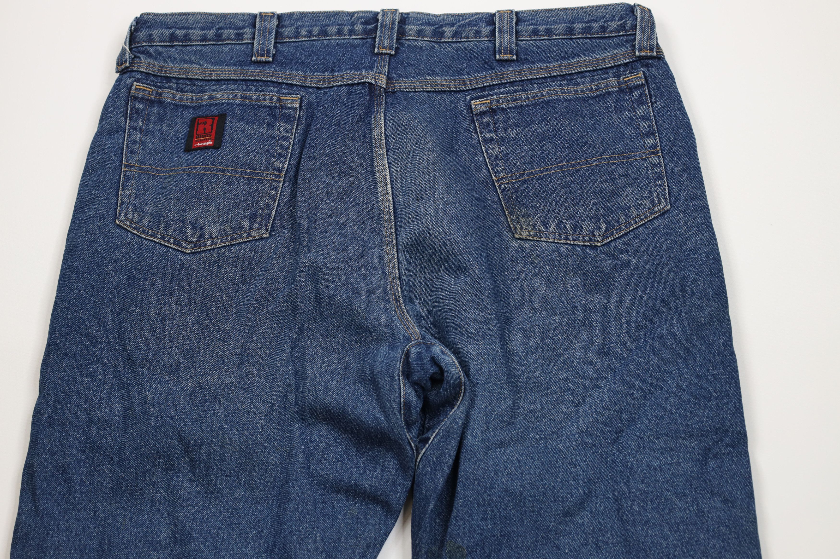 Wrangler Vintage Y2K Wrangler Fleece Lined Bootcut Denim Jeans Blue Size US 40 / EU 56 - 14 Thumbnail