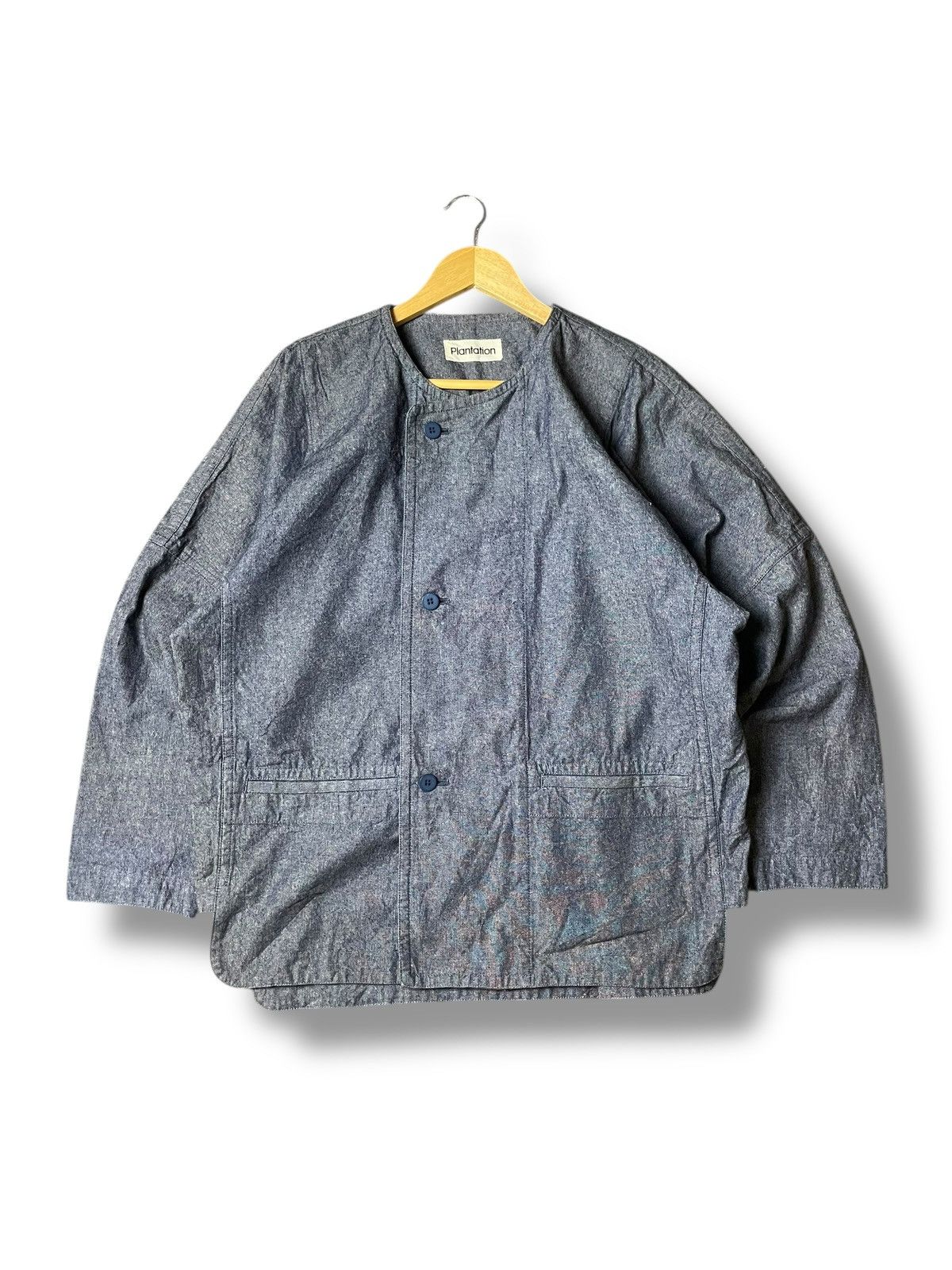 Issey Miyake Plantation x Issey Miyake Buttoned Light Jacket (108) Size US L / EU 52-54 / 3 - 1 Thumbnail
