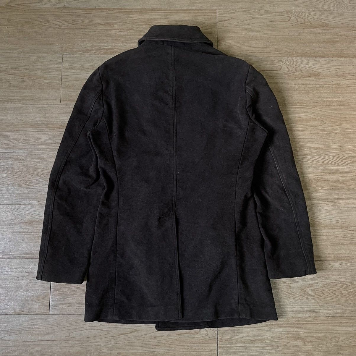 Armani Collezioni 🇮🇹 ARMANI COLLEZIONI ITALY ARCHIVE DOUBLE BREASTED SUEDE COAT Size US M / EU 48-50 / 2 - 19 Thumbnail