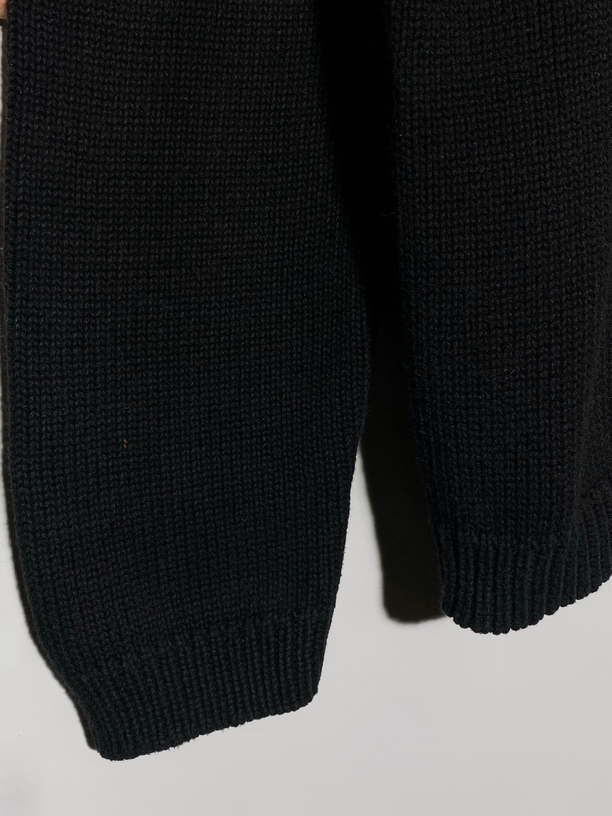 Saint Laurent Paris Saint Laurent Jeans YSL Men’s Cotton Black Sweater Size US M / EU 48-50 / 2 - 6 Thumbnail