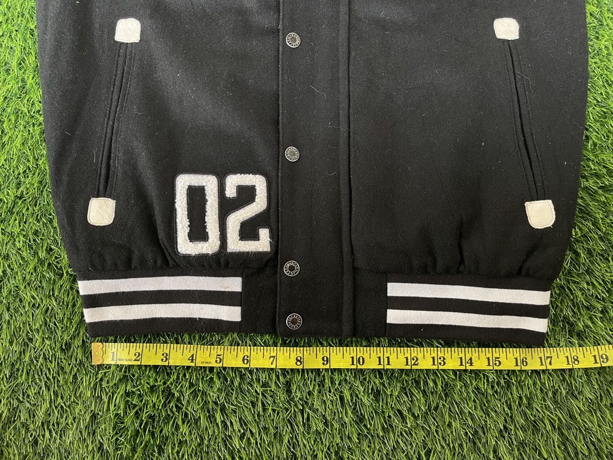 Crooks & Castles Vintage 90s🔥Crooks&Castles🔥Big Logo Varsity Leather jacket Size US M / EU 48-50 / 2 - 16 Thumbnail