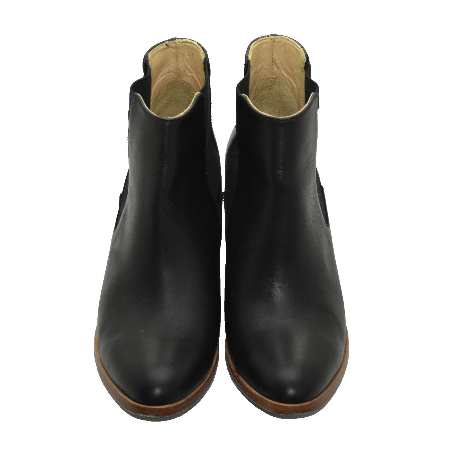 Nisolo NISOLO Leather Block Heel Chelsea Ankle Boot Shoes Size 7.5 Size US 7.5 / IT 37.5 - 4 Thumbnail
