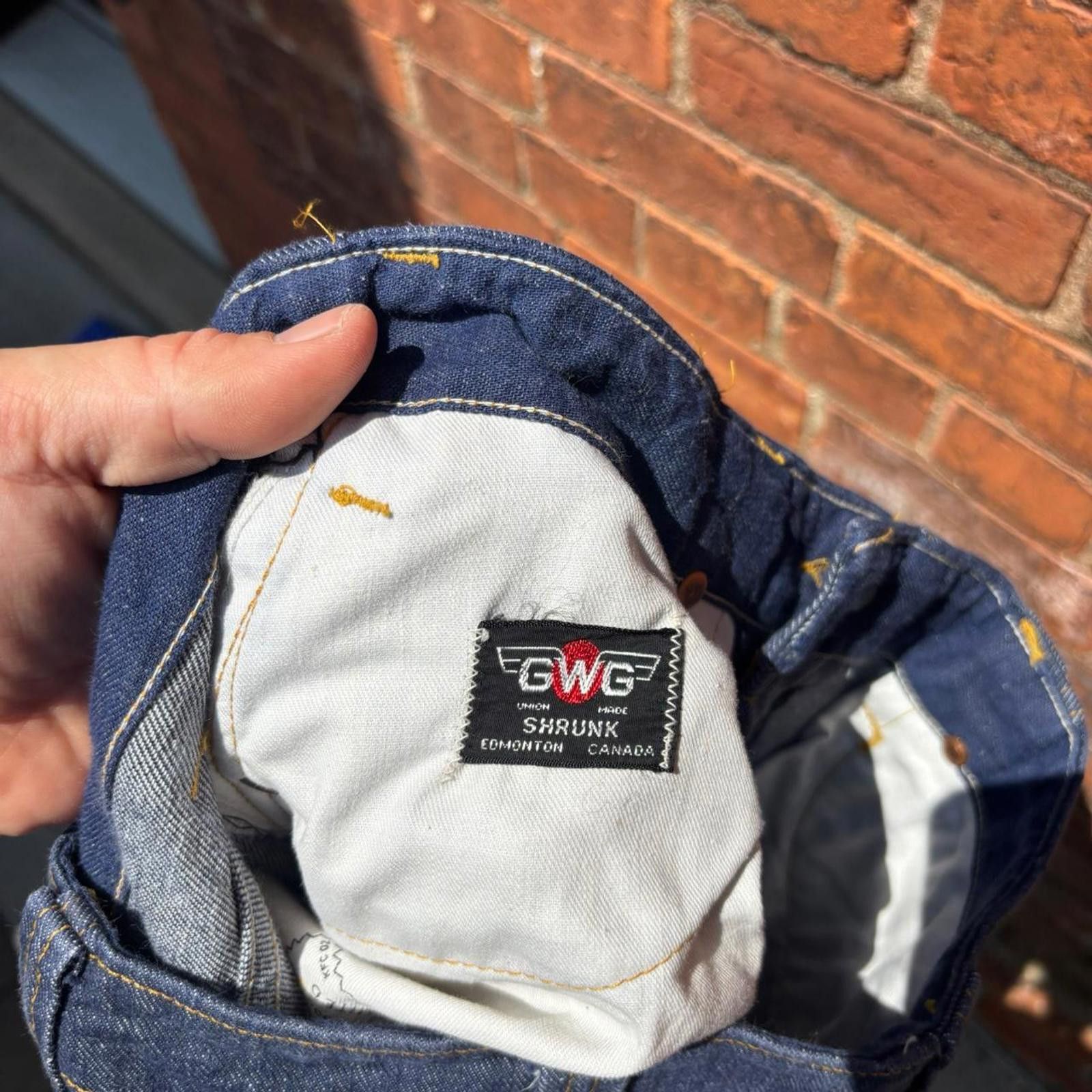 Other vintage gwg kings jeans 70s/80s 28 Size US 28 / EU 44 - 7 Thumbnail
