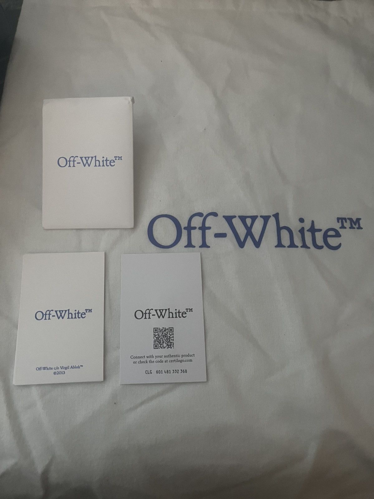 Off-White Off white toiletry bag Size ONE SIZE - 6 Thumbnail