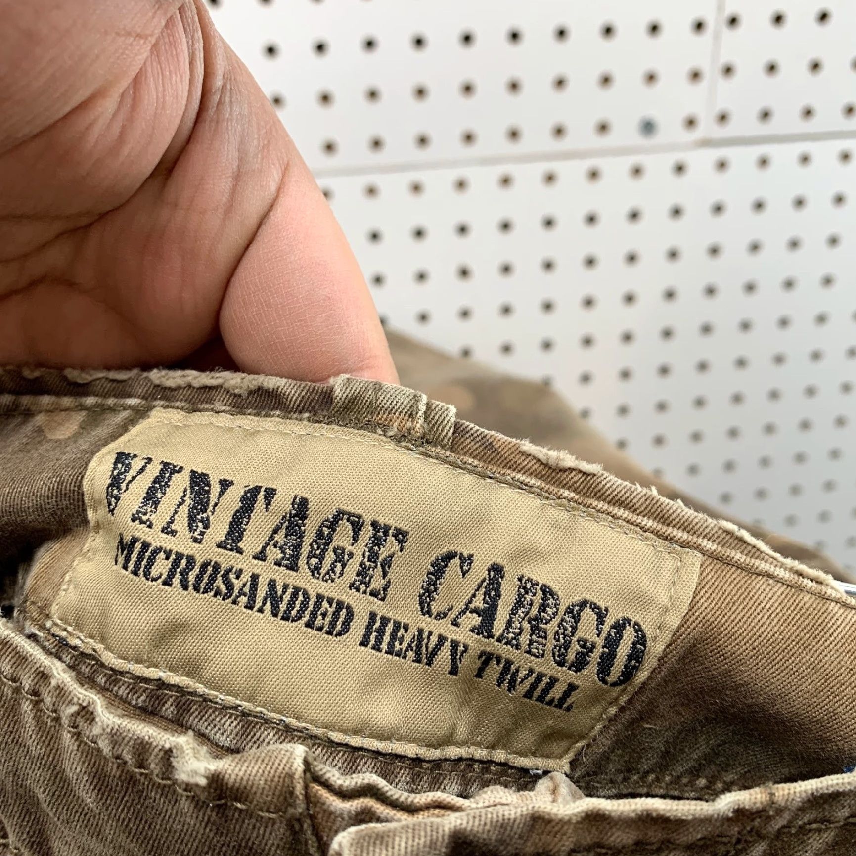 Vintage VINTAGE Cargo Camo Pants Mens 42x30 Camouflage Relaxed Microsanded Heavy Twill Size US 42 / EU 58 - 3 Thumbnail