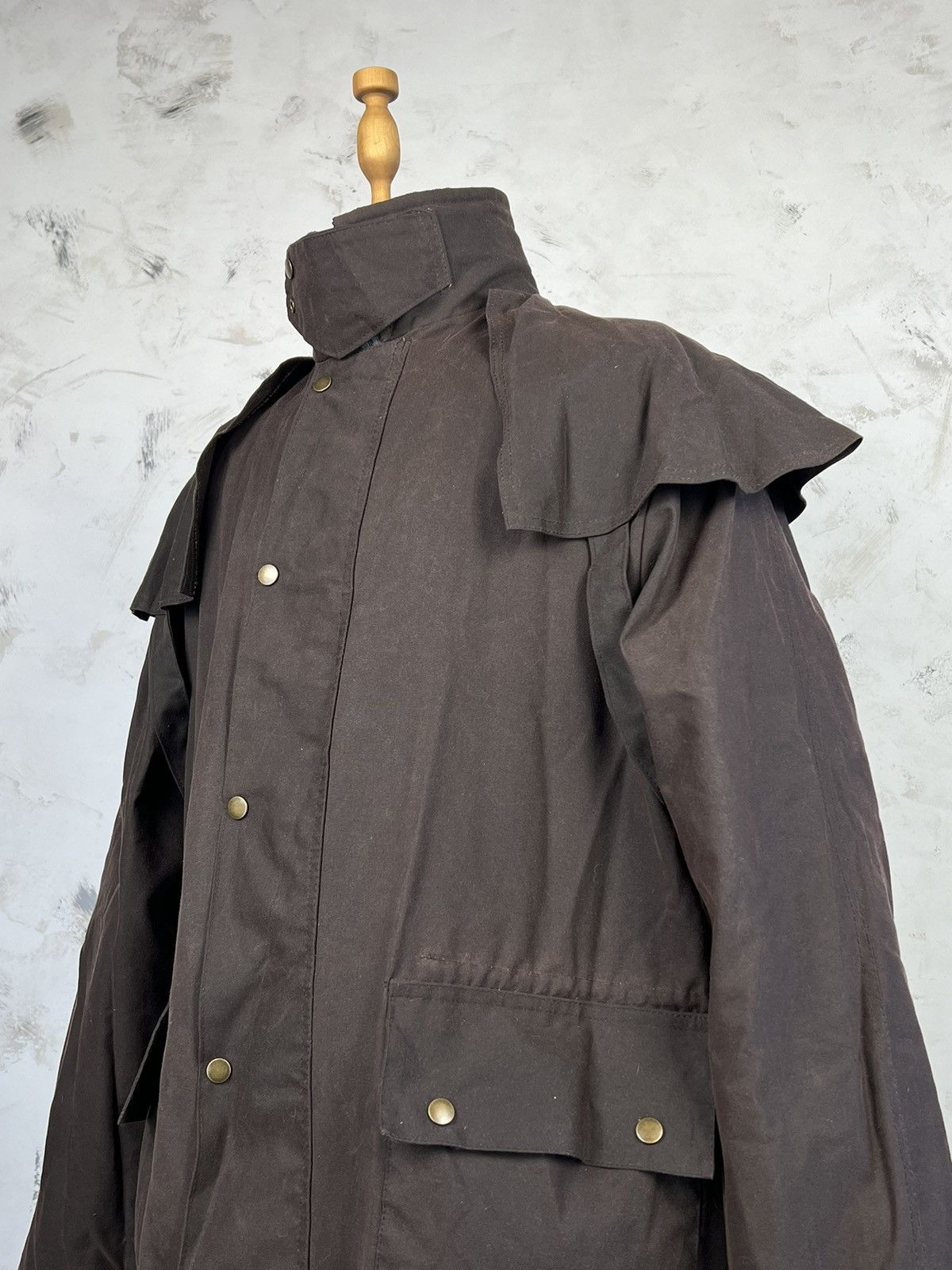 Vintage Vintage Ben Nevis Waxed Jacket Long Coat Size L - XL Size US L / EU 52-54 / 3 - 4 Thumbnail