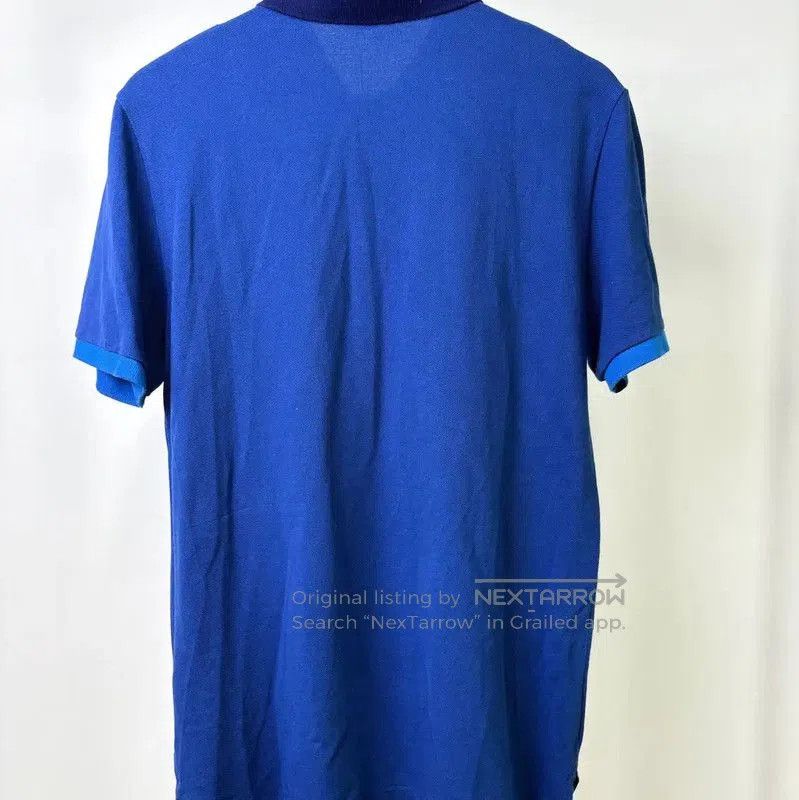 Burberry Burberry Light Blue Men's Polo Shirt. Size US M / EU 48-50 / 2 - 2 Thumbnail