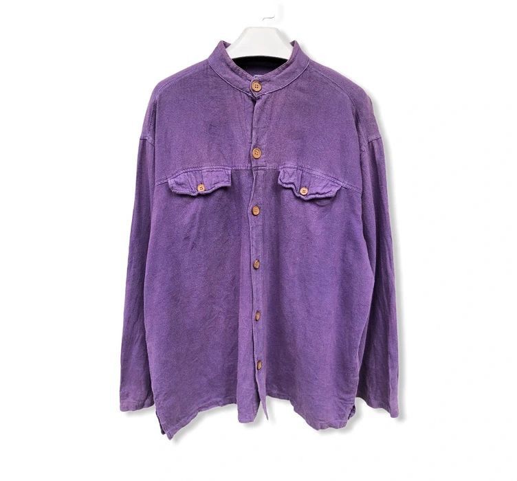 Flannel × Japanese Brand Japanese Brand Ciqo Japanese Fabric Button Uo Shirt Size US L / EU 52-54 / 3 - 1 Thumbnail