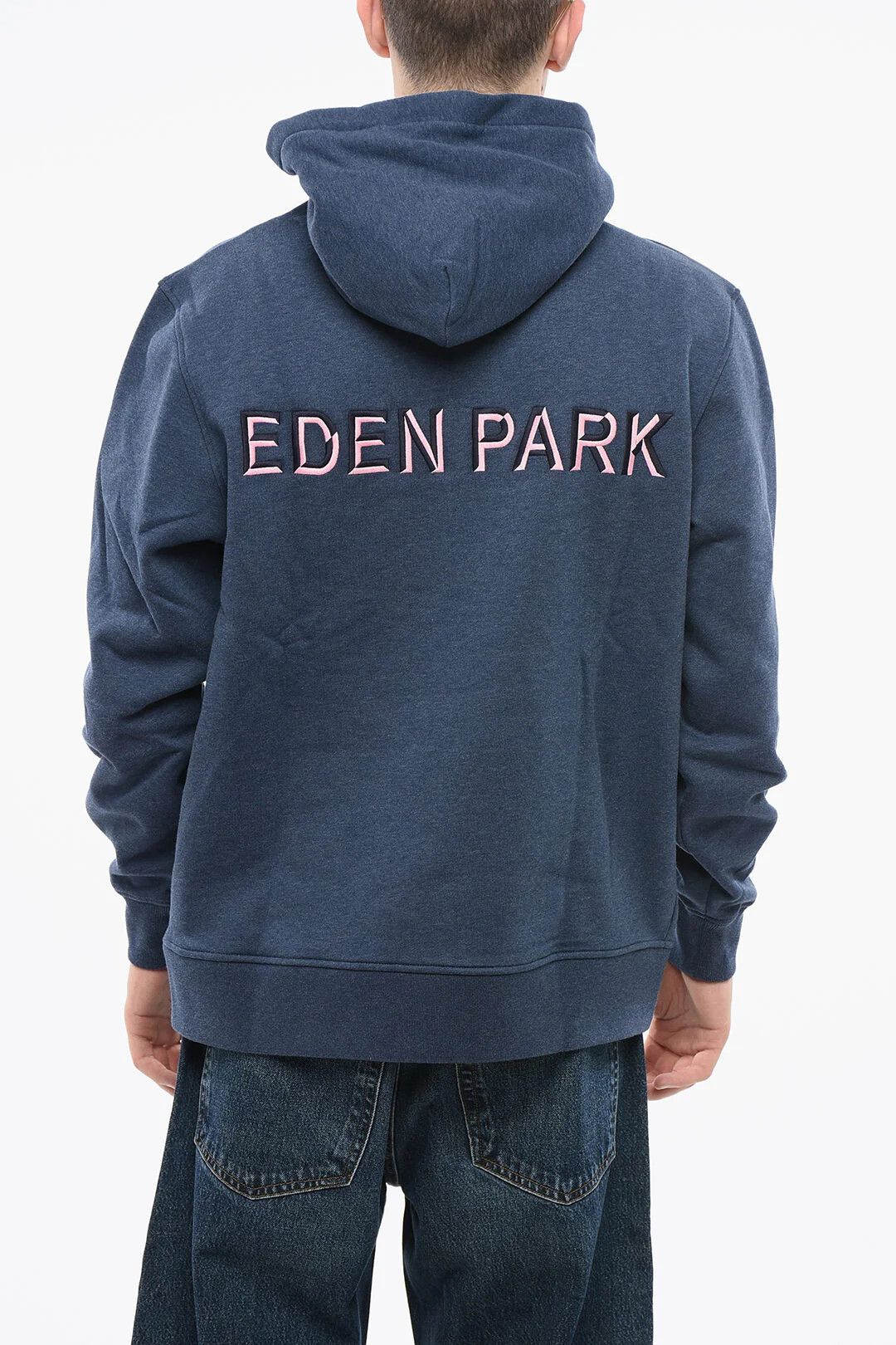 Eden Park og1mm0426 Cotton Hoodie in Blue Size US L / EU 52-54 / 3 - 2 Thumbnail