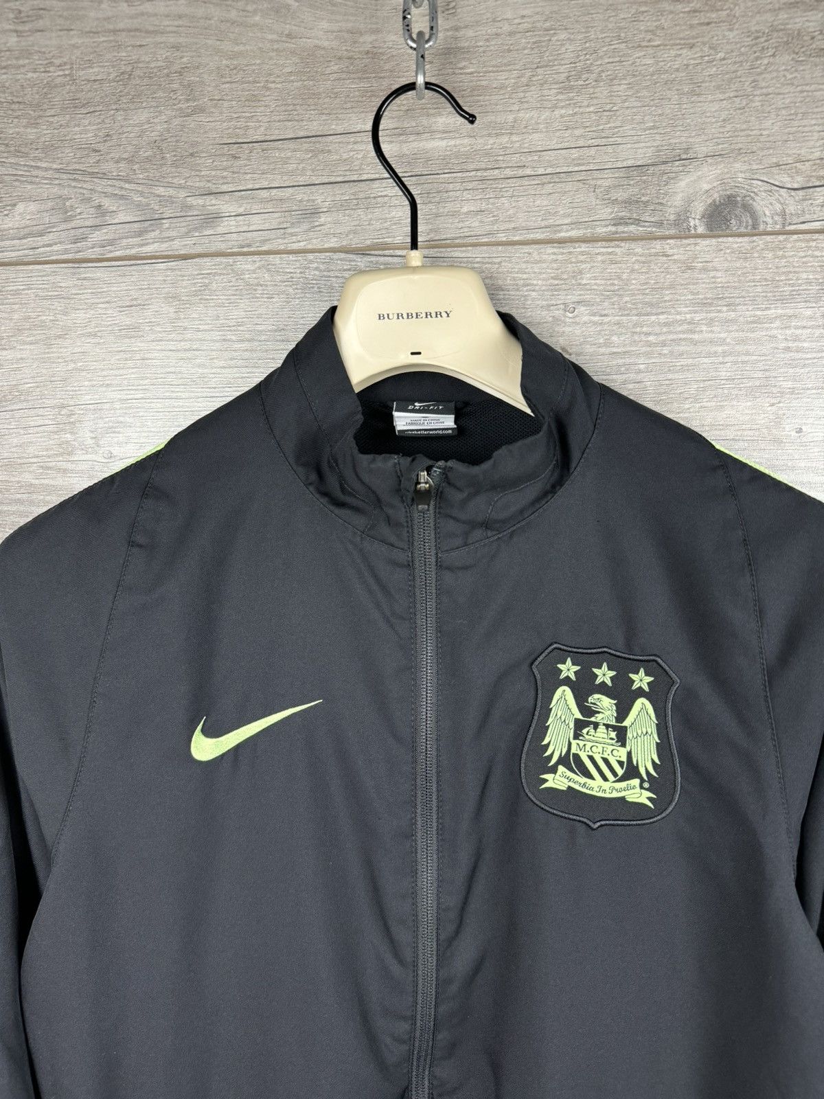 Nike × Vintage Nike Manchester City 2015-2016 Black Training Size S Size US S / EU 44-46 / 1 - 8 Thumbnail
