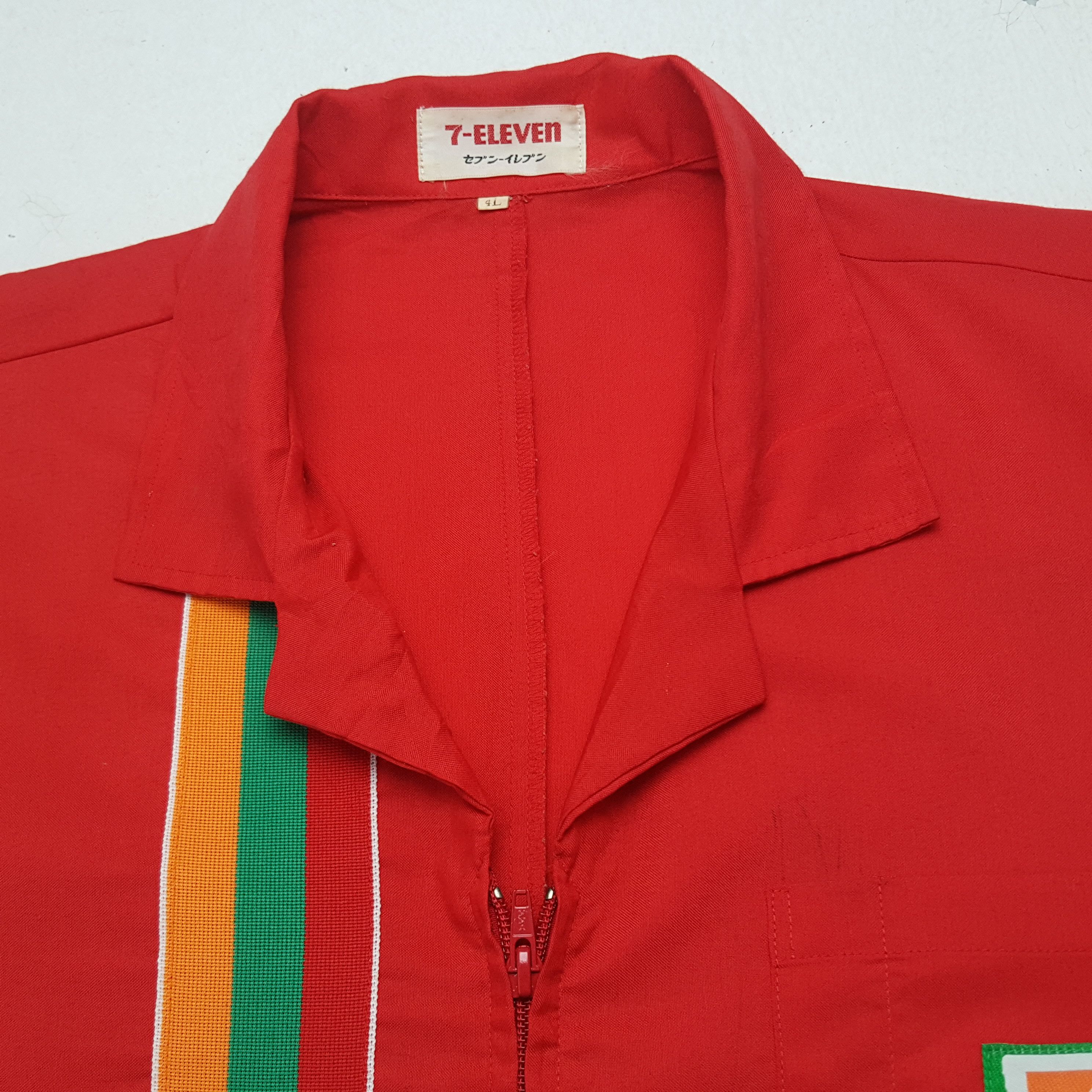 Japanese Brand × Vintage Vintage 7 Eleven Worker Uniform Japan Jacket Size US XL / EU 56 / 4 - 4 Thumbnail