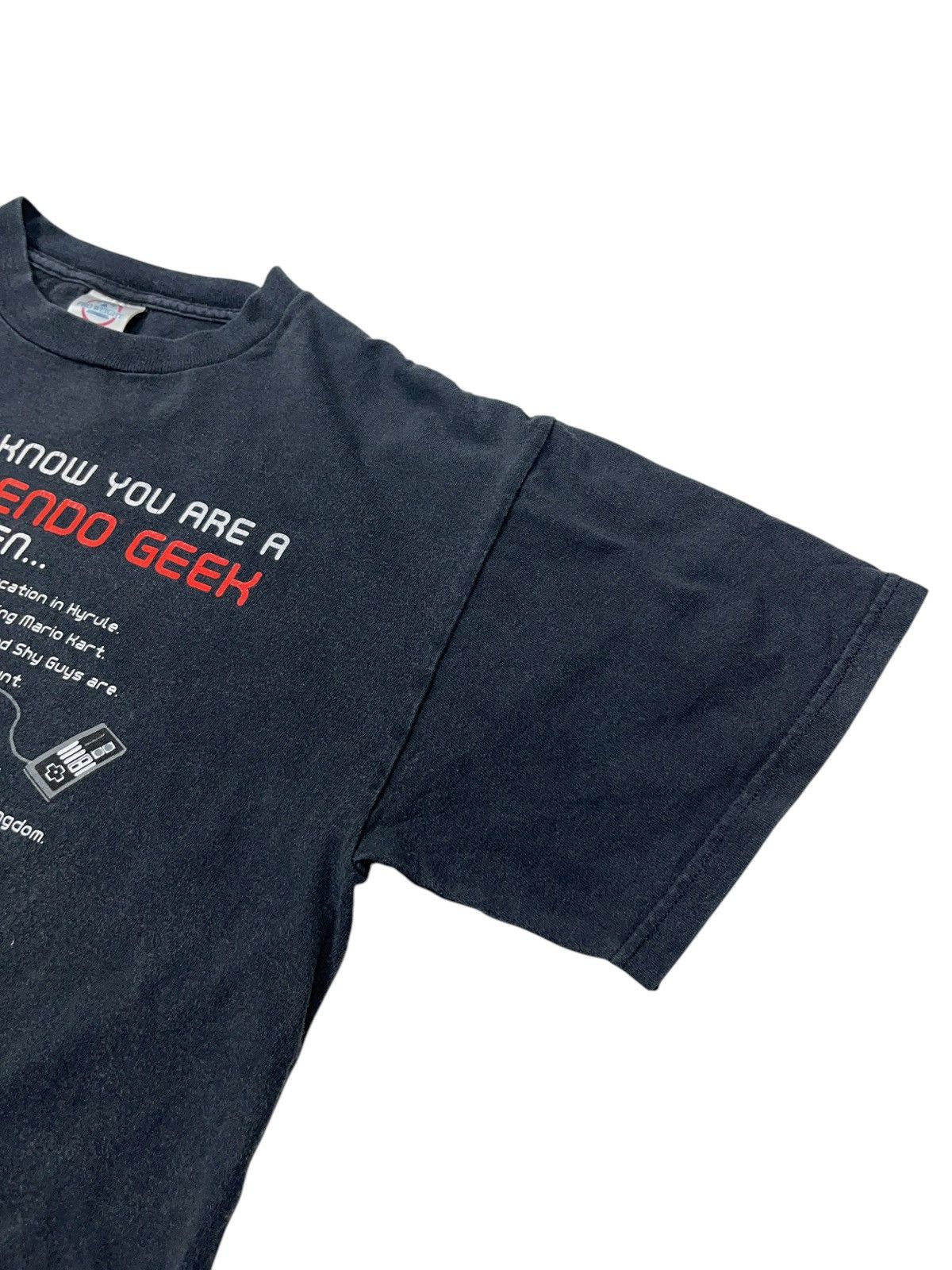 Nintendo × The Game × Vintage Vintage 2005 You Know You Are Nintendo Geek When T-shirt Size US M / EU 48-50 / 2 - 5 Thumbnail