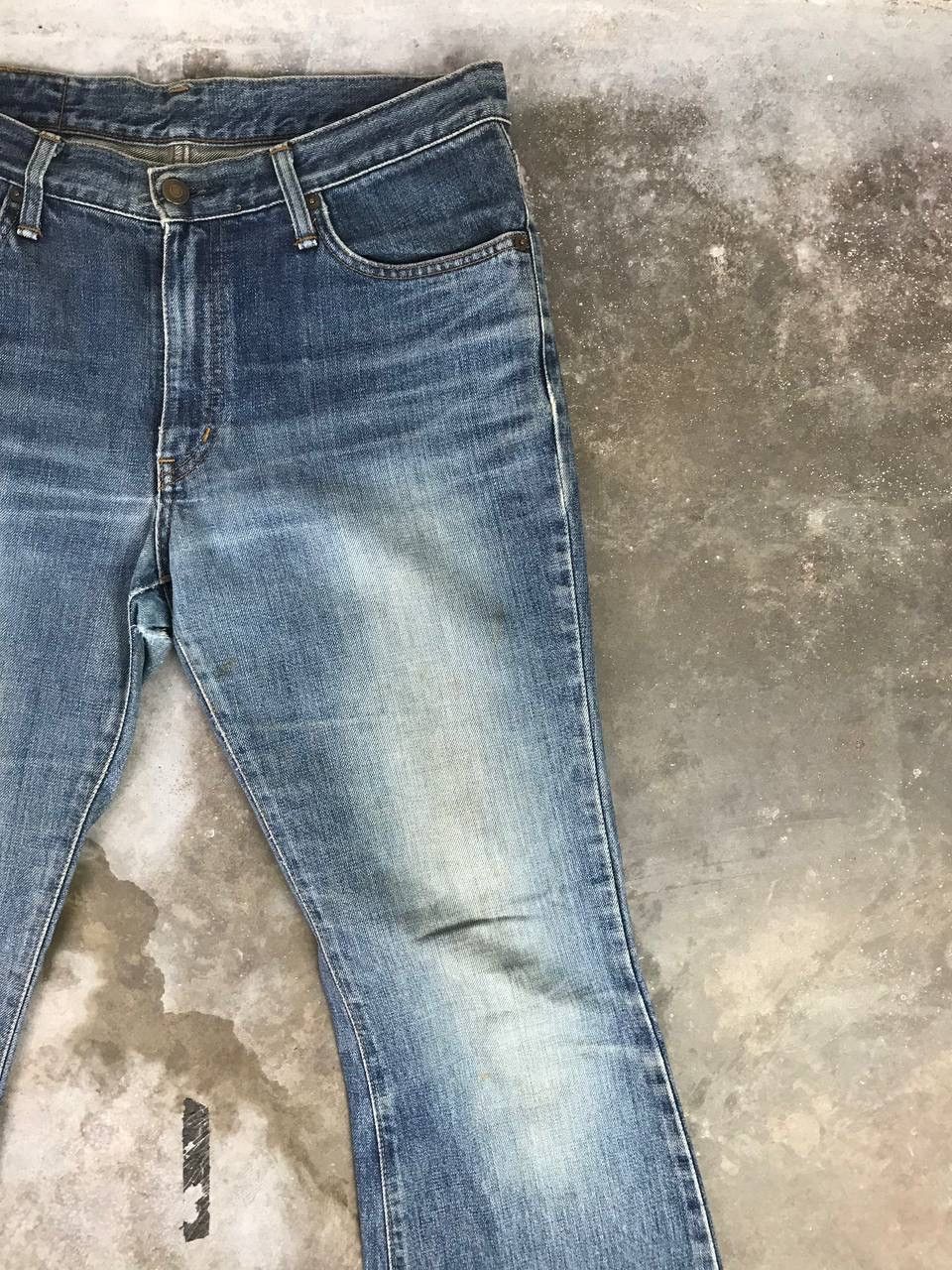 Edwin Vintage Edwin Flared Denim Rare Design Size US 34 / EU 50 - 4 Thumbnail