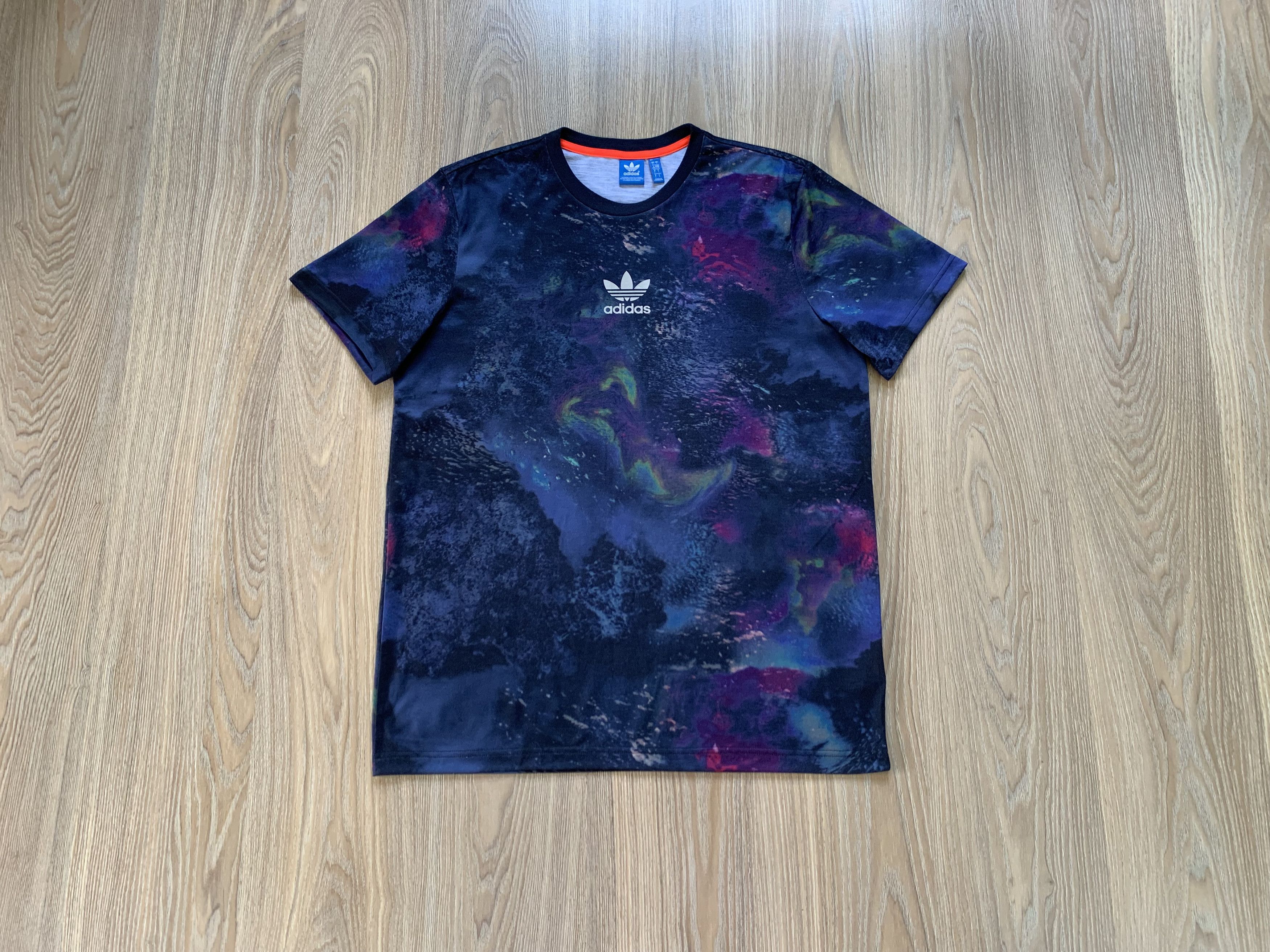 Adidas Adidas Originals Centr Logo Multicolour T-Shirt Size US L / EU 52-54 / 3 - 1 Thumbnail