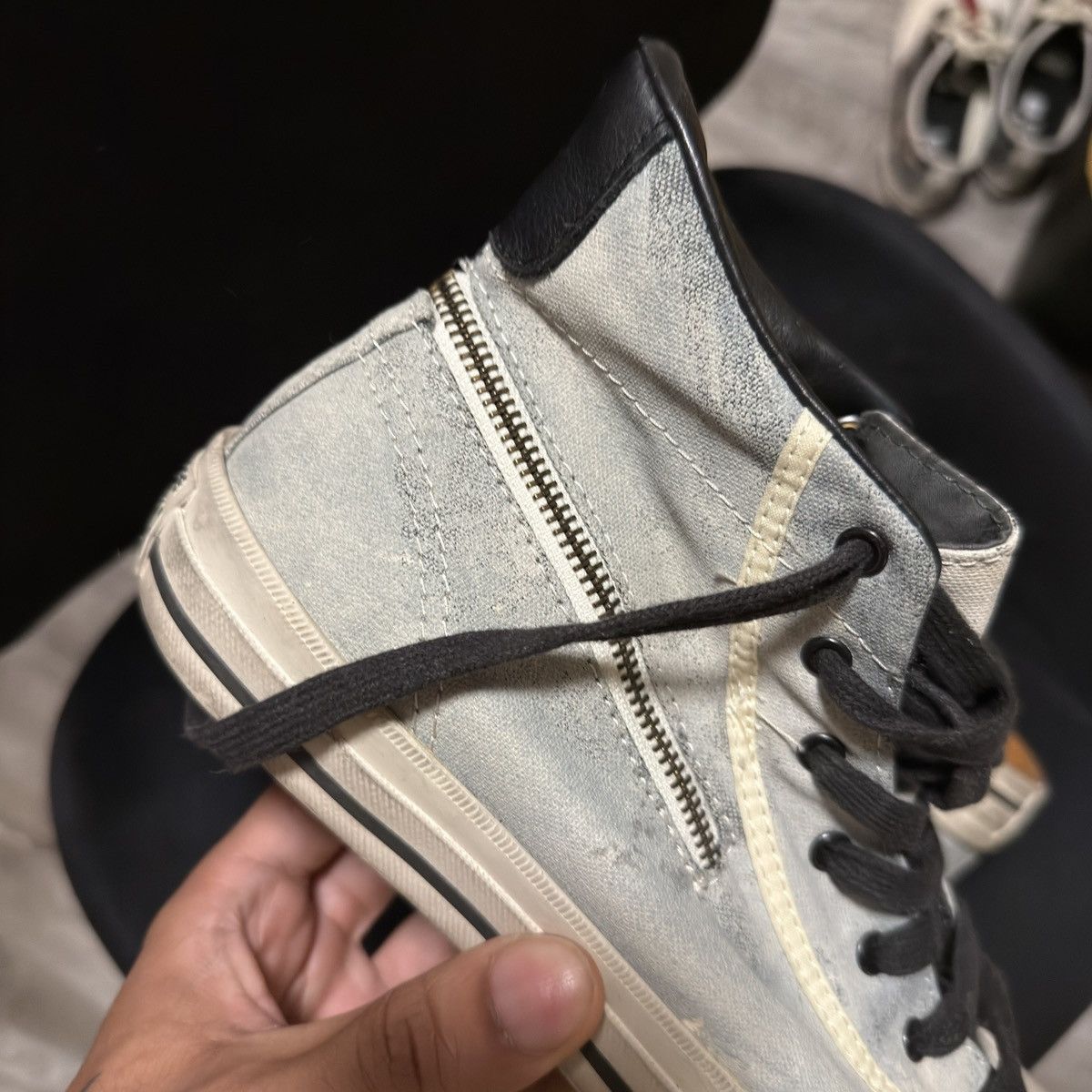 Converse × John Varvatos john varvatos denim archive zipper converse Size US 8 / EU 41 - 4 Thumbnail