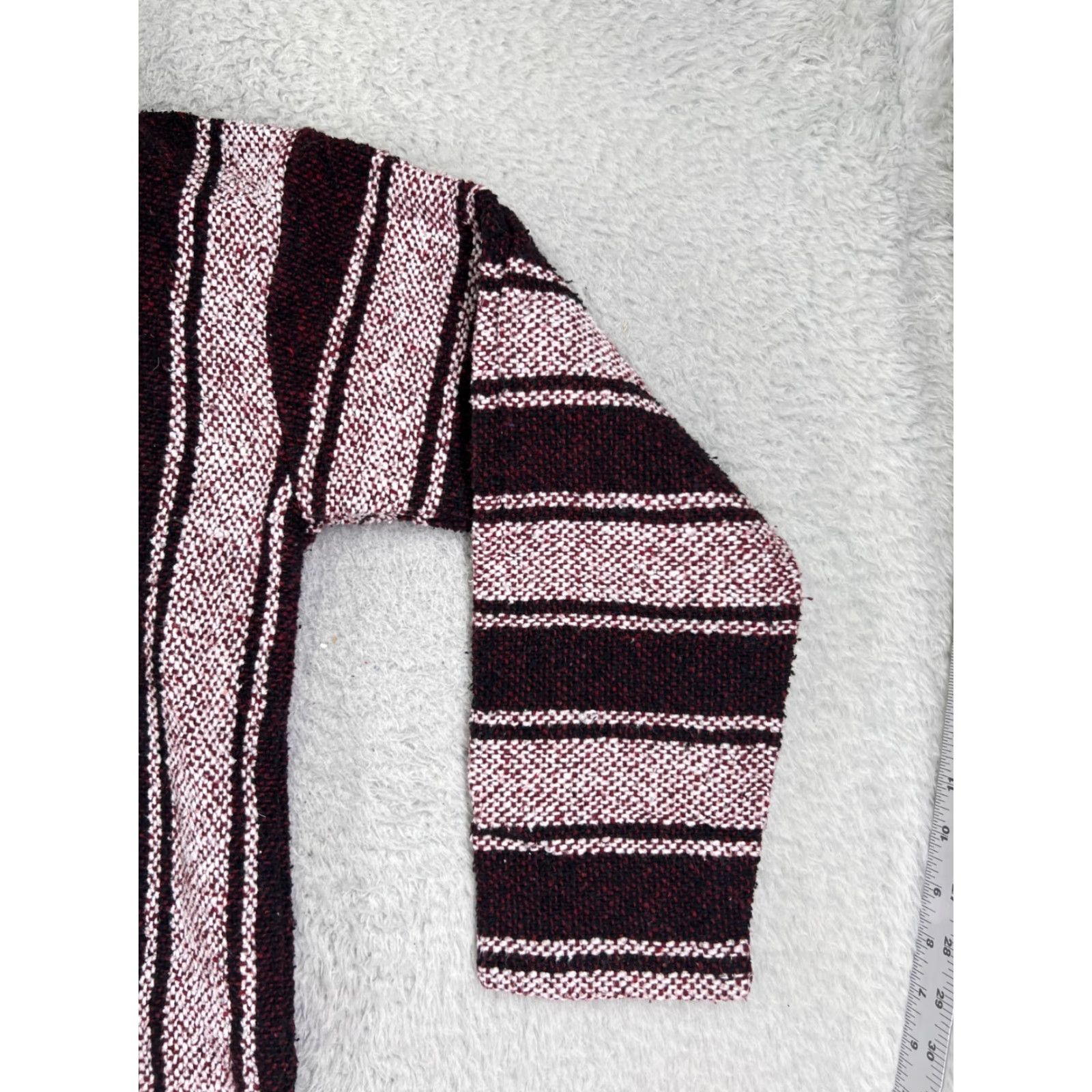 Pinko Franks Baja Hoodie Mens Adult Medium Pink Black Pocket Sweater Acrylic Drug Rug Jersey Hoodie Pullover Modern Vintage-None? Size US M / EU 48-50 / 2 - 2 Thumbnail