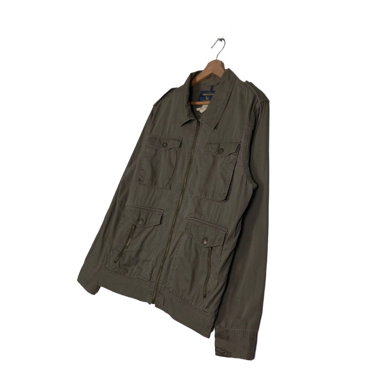 Japanese Brand 🔥VINTAGE CARGO BIKER MULTI POCKET JACKET WOOLRICH JAPAN Size US L / EU 52-54 / 3 - 2 Thumbnail