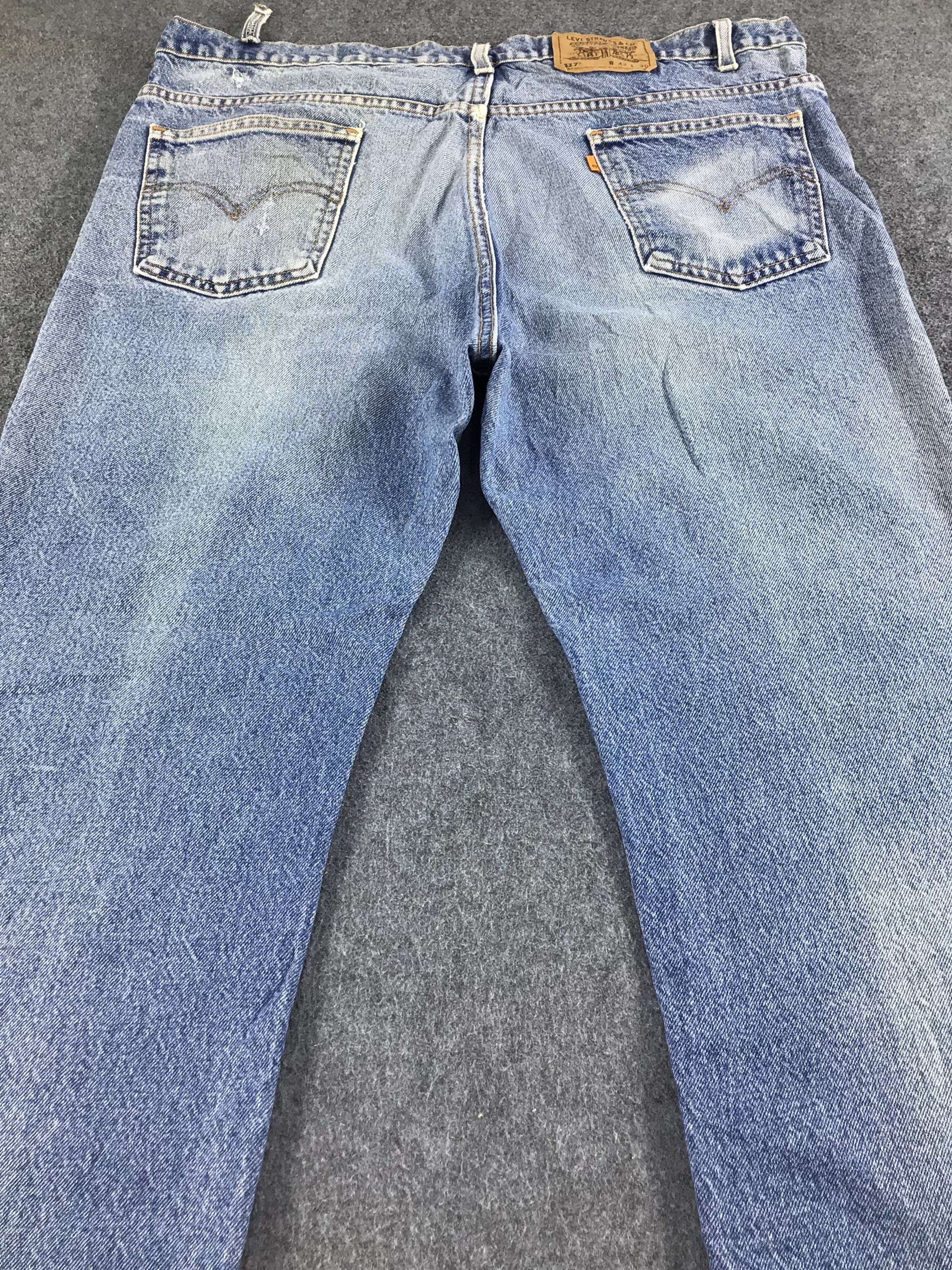 Levi's × Vintage Vintage 90s Levis 517 Orange Tab Jeans -JM305 Size US 41 - 4 Thumbnail