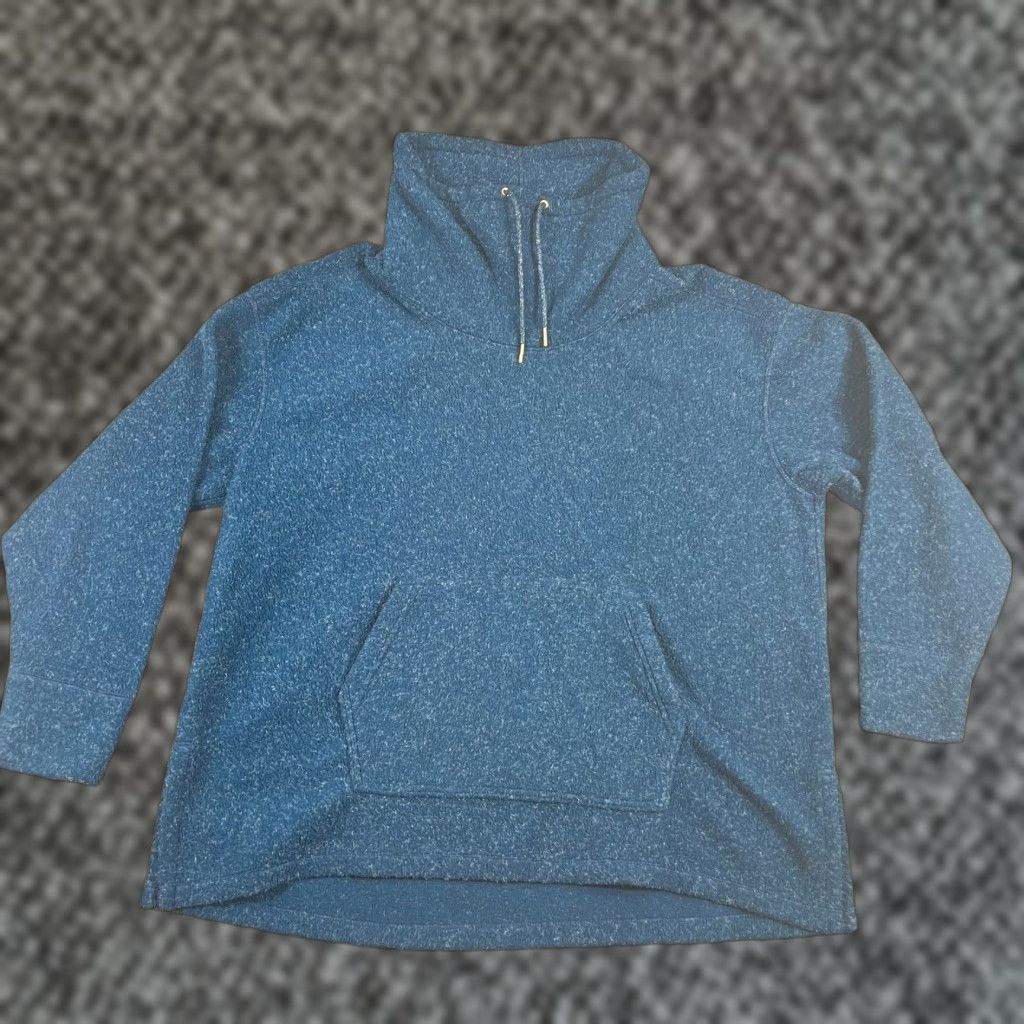 Nike Nike Sweatshirt Womens M Blue Icon Clash Therma Running Cozy Funnel Neck cu6778 Size M / US 6-8 / IT 42-44 - 1 Thumbnail