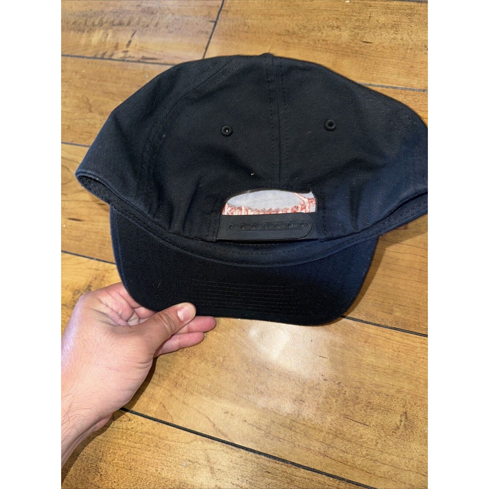 Metallica × Vintage Burn Down Eden Metal Band Hat Black SnapBack Adjustable Size ONE SIZE - 3 Thumbnail